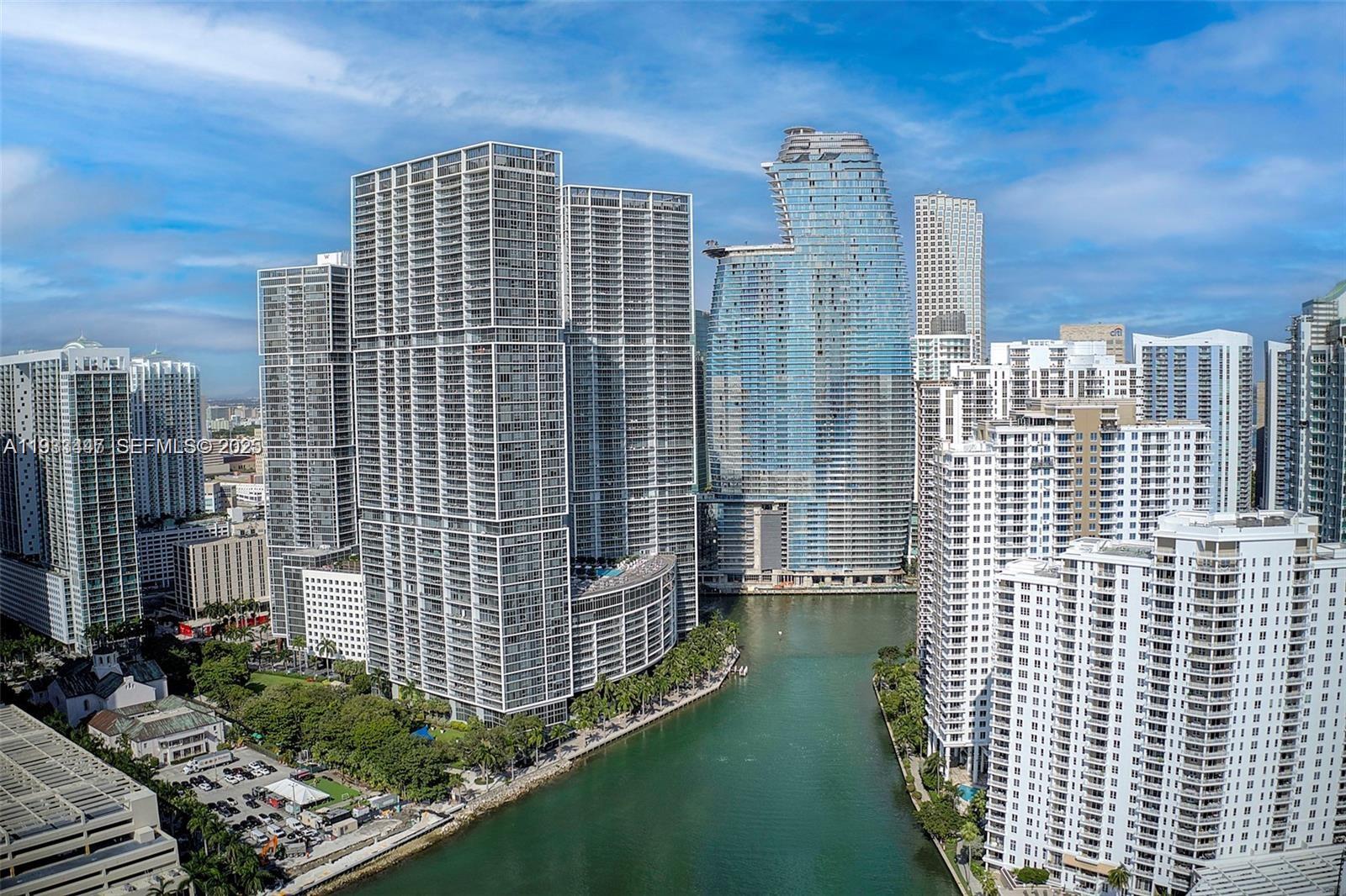 Gorgeous 2 Bedroom/2 Bathroom Condo in the Heart of Brickell! This Condo Features White Tile Floors Throughout, Open Kitchen with State of Art Appliances and Tons of Cabinets Space. Large Living Room Opens to the Extra Large Balcony with Breath Taking Views of Brickell, Biscayne Bay, and Key Biscayne. Split Bedroom Floor Plan for Extra Privacy. Washer and Dryer in Unit. Primary Suite Features In-Suite Bathroom with Dual Sinks, Tub, Shower and Bidet. Building Offers Tons of Amenities Including Gym, Spa, Restaurants, Walk Way and More. Location Offers Easy Access to All Major Roadways, Shopping, Dining, Public Parks, Public Transportation and Much More! Don't Miss This Home in the Sky.