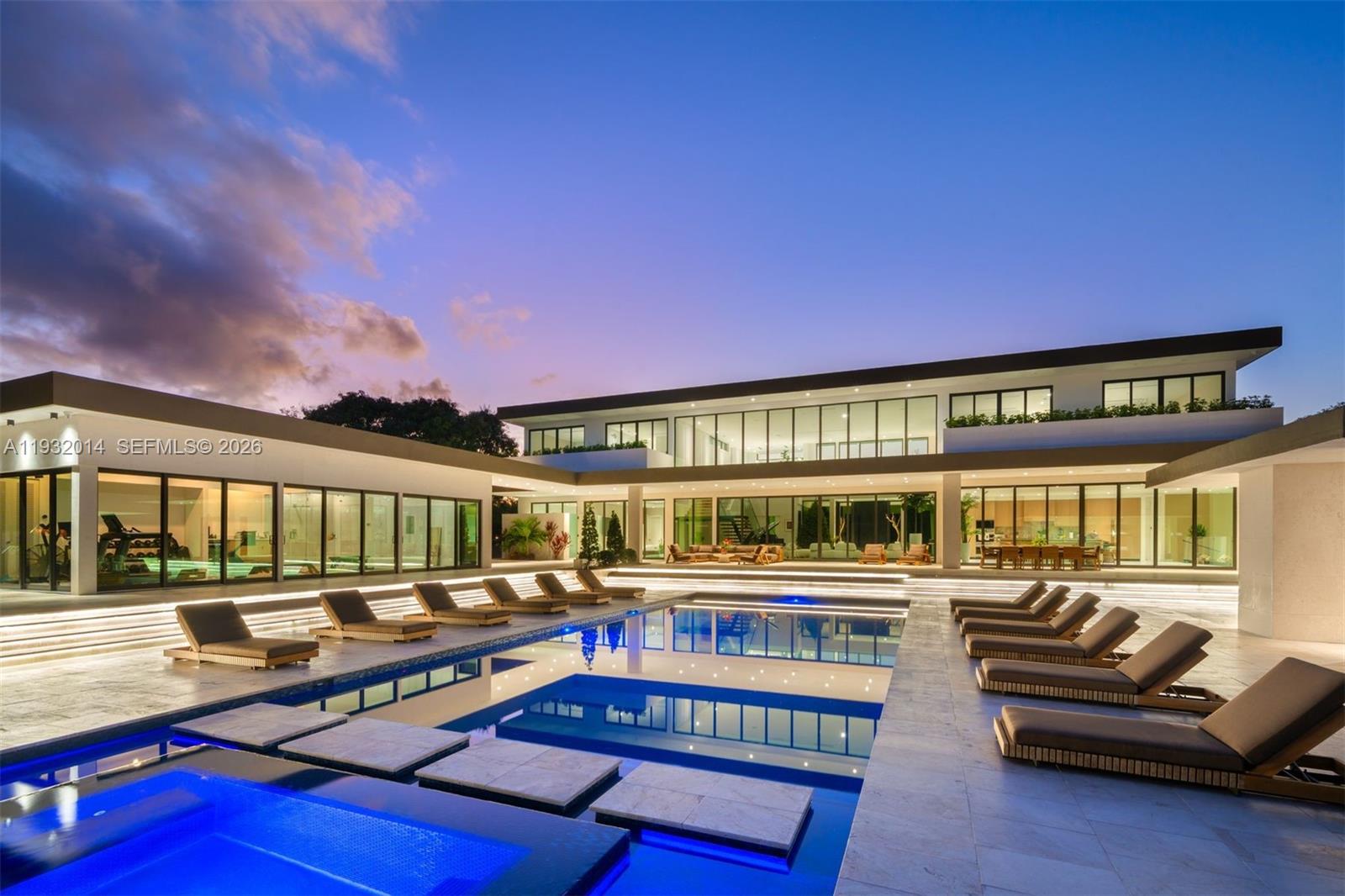 Open-concept living area at 17841 70th Pl - Luxury Estate in Southwest Ranches