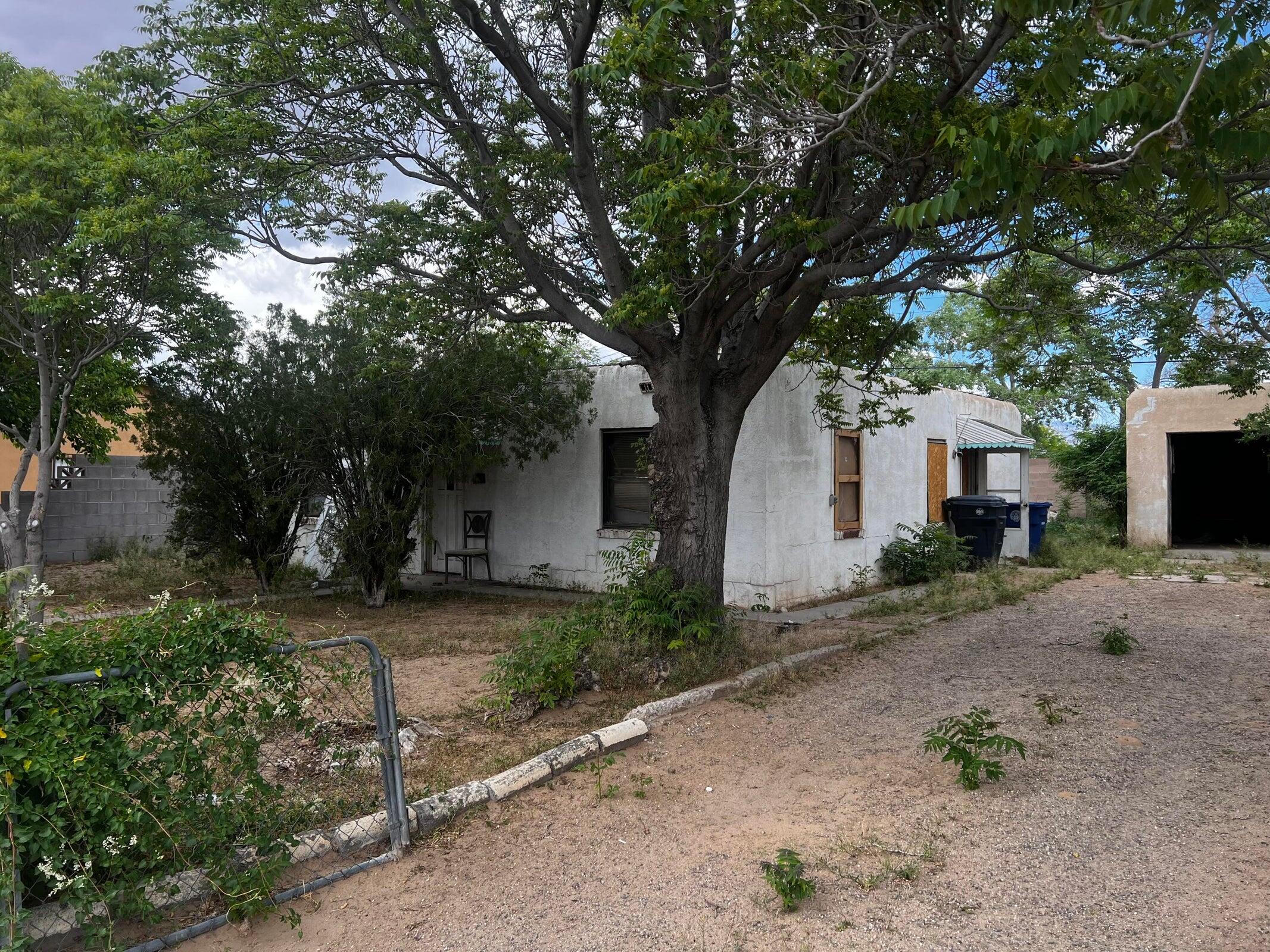 Fixer Upper, TLC, investment opportunity awaits. This home features 2 beds, 1 bath and a 1 car garage. Newly installed windows and partial electrical upgrade recently done. Real Estate Contract available 20k down, 12% Int, 10 year call. Cash or Seller Financing only.