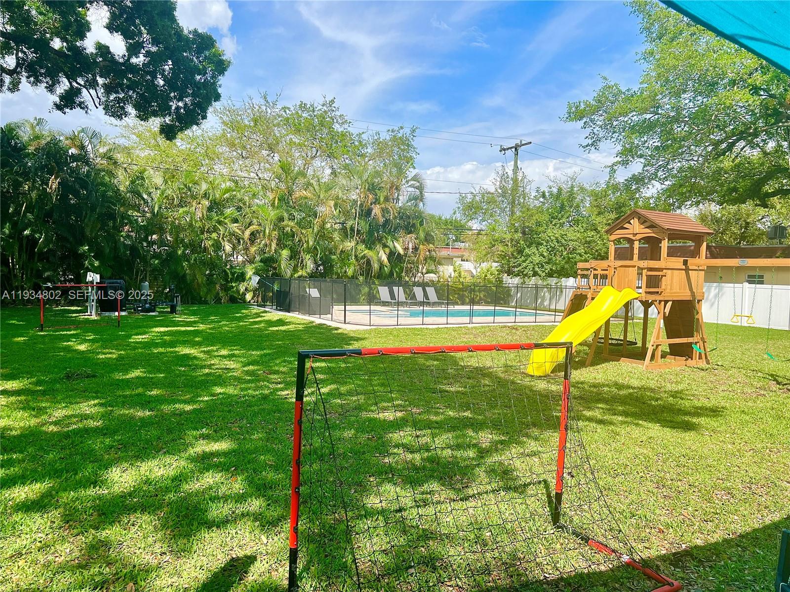 Open-concept living area at 4121 54th Ct - Home in Dania Beach