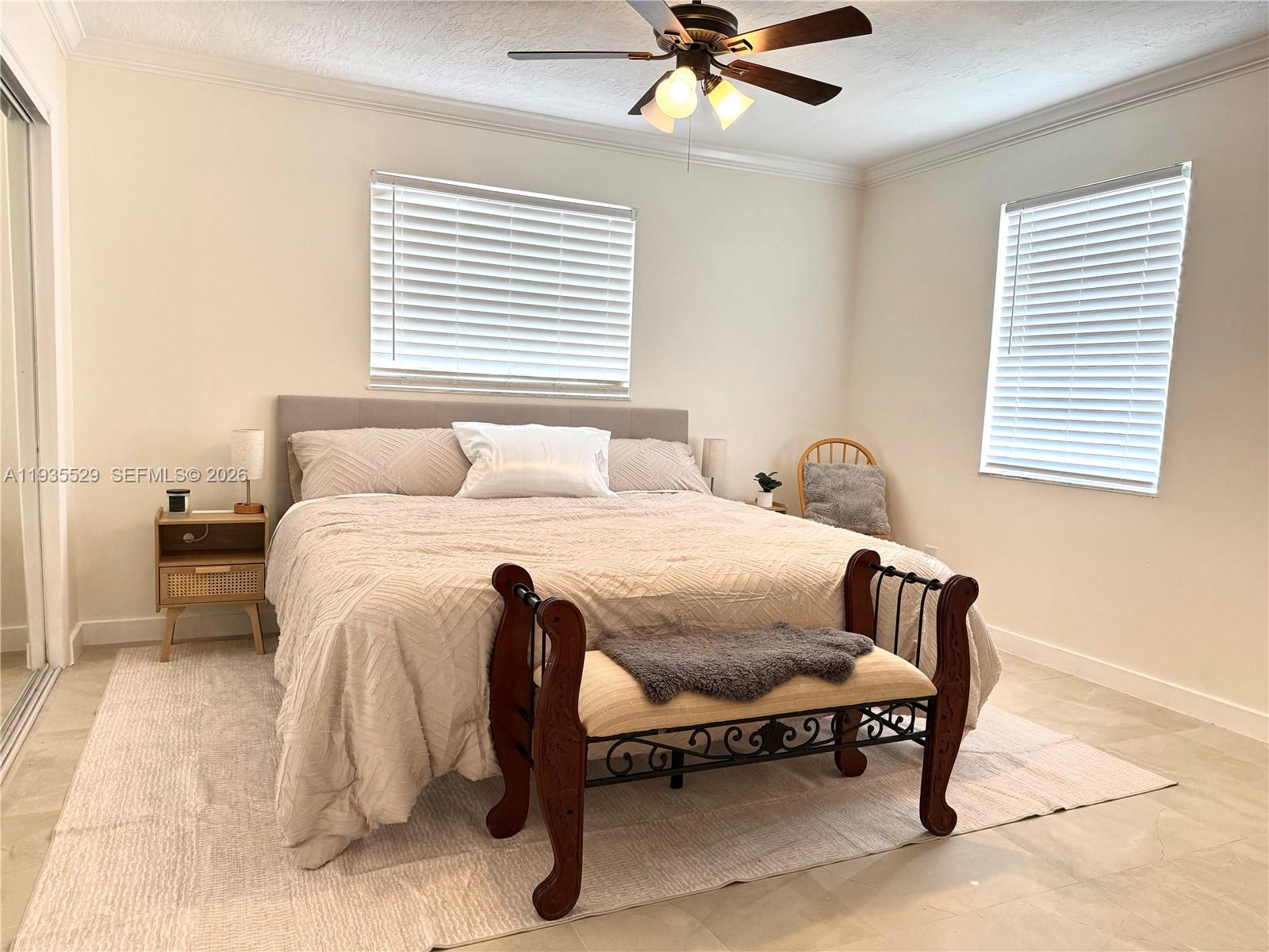 Modern kitchen with designer features at 232 6th St - Home in Dania Beach