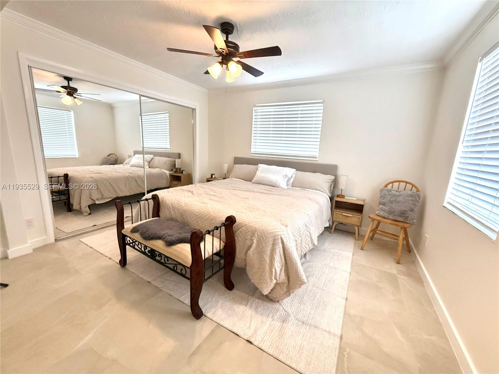 Elegant master bedroom retreat at 232 6th St - Home in Dania Beach