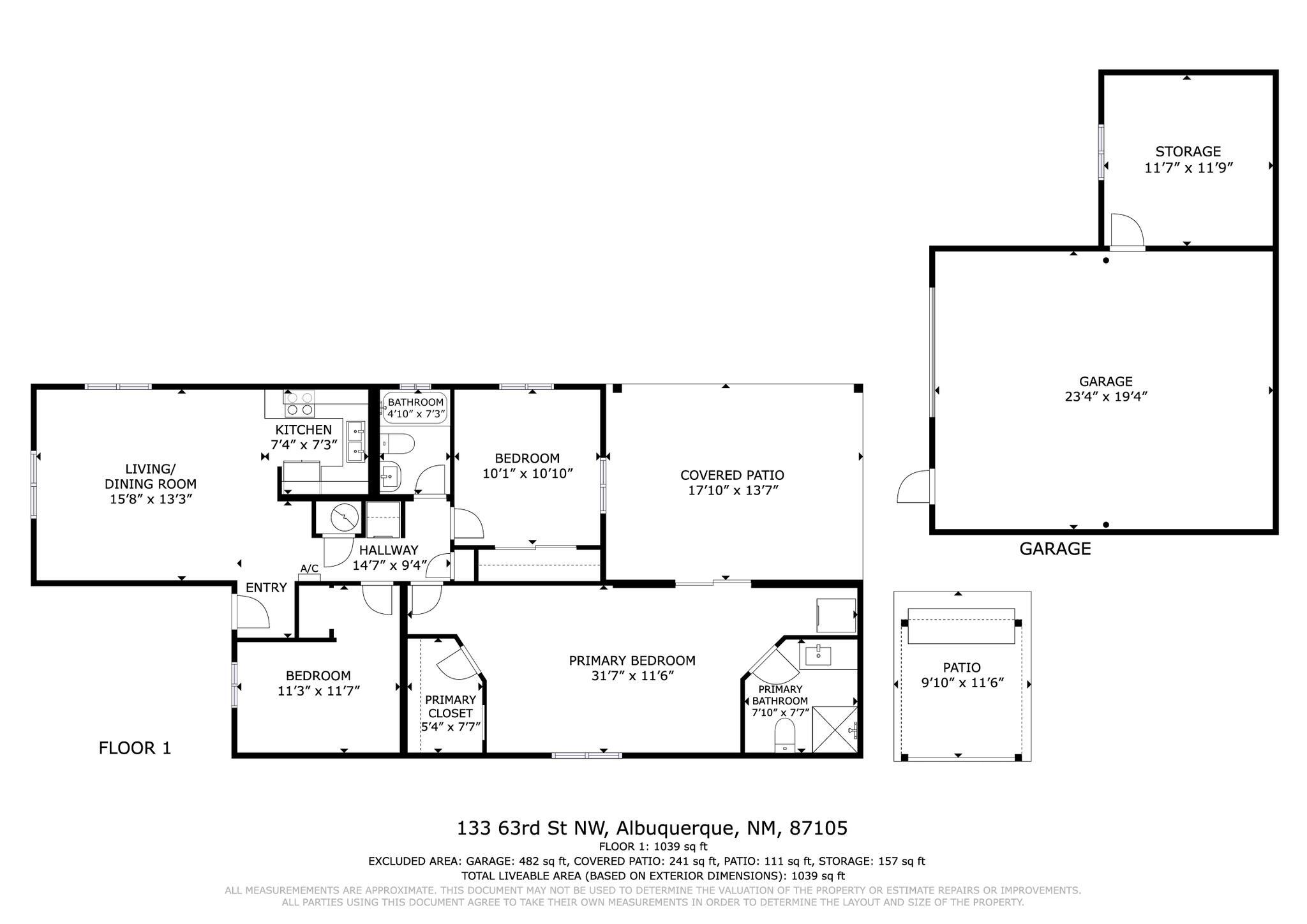 Homes for sale in Albuquerque, NM | 133 63rd St Nw, Albuquerque, NM 87105 | MLS# 1096061
