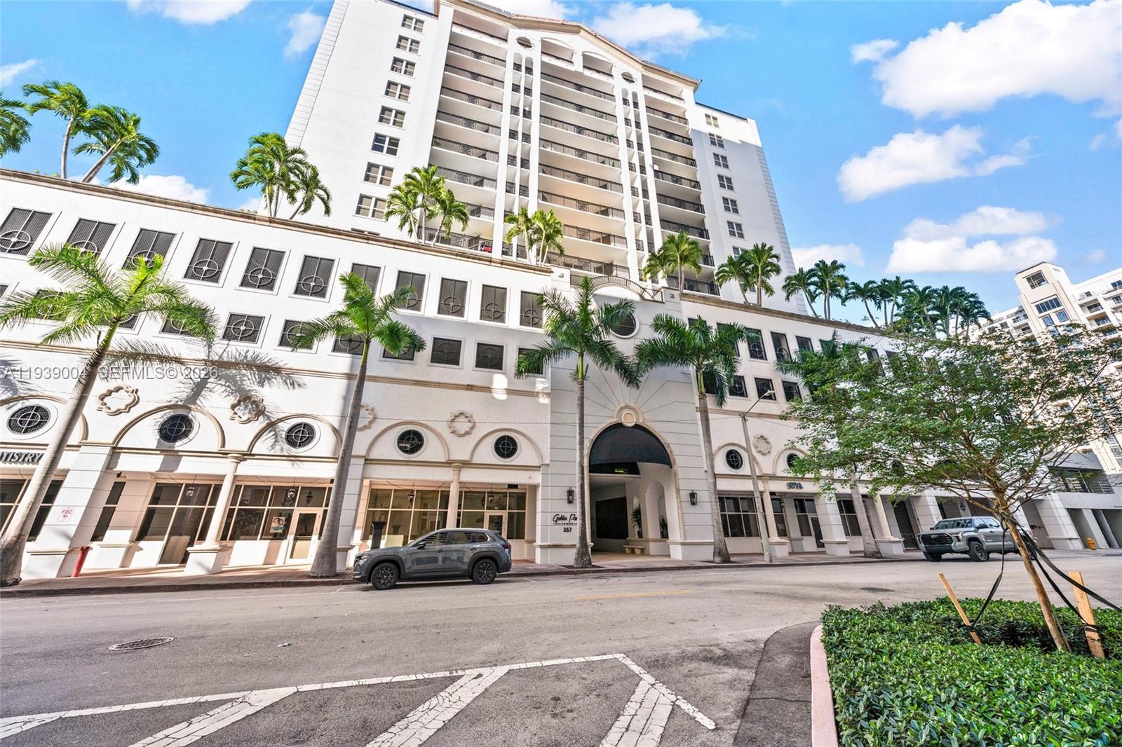 Rare chance to own 1 or 2 beautifully remodeled units (#1406 & #1106) in the boutique, full-service Gables Park Tower. Freshly painted residences feature identical split floor plans, soaring ceilings, marble/vinyl flooring, sleek granite countertops, w/ ss appliances & impact windows. Enjoy stunning East-facing views of the Brickell & Gables skylines, plus unbelievably gorgeous sunsets from the pool and gym. This well-managed building offers a private jogging path & shaded sitting area, 24/7 lobby attendant, storage unit, etc.  With a 99% Walk Score, you are a few blocks from Miracle Mile, Publix, and world-class shopping/dining. Minutes from Brickell, Coconut Grove, world class golf courses.  Experience the ultimate "Walker’s Paradise" in the heart of the City Beautiful!  Will not last!