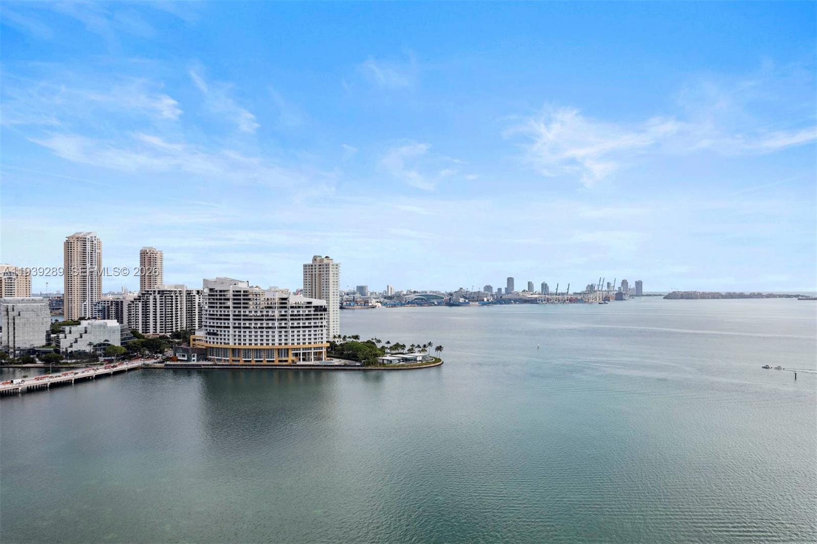 High-floor one-bedroom offering spectacular bay views in the heart of Brickell, perfectly positioned for true waterfront living. This spacious residence features an open layout and private balcony overlooking the water. The full-service building delivers a resort-style lifestyle with 24/7 concierge and valet, fitness center, spa and sauna, tennis court, jacuzzi, social and business lounges, on-site restaurant, and convenience store. Pool deck is currently closed due to construction; residents may enjoy access to the Hyatt Centric pool across the street with a $5 day pass. Prime location seconds from Brickell City Center, top dining, and everyday conveniences.