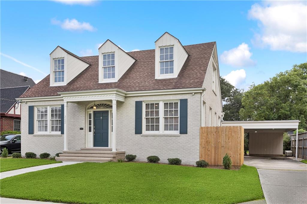 Charming and updated, this quintessential split-level home in the Marlyville-Fontainebleu area blends classic New Orleans elements with modern comforts and conveniences. Tucked in a peaceful neighborhood with easy access to major thoroughfares, this home offers timeless details alongside thoughtfully updated living spaces ideal for those seeking style, space, and touches of historic character. Step inside to discover custom milled window trim and casings, original hardwood floors, high ceilings, and vintage tile accents, a layout that provides both privacy and flexibility, with generous living and entertaining areas throughout. The updated kitchen features stainless appliances, stone countertops, and custom cabinetry. Upstairs, you'll find spacious bedrooms filled with natural light. The large primary suite has a walk-in-closet, a separate dressing room, and an attached cedar closet additionally! The lower level offers versatile space for a home office, guest suite, home gym, or playroom, and an oversized, fully equipped woodworking workshop that could remain as such or easily be converted back to a den, or into additional bedrooms. Step out back into your own private haven - a spacious backyard with a custom deck as well as a separate patio space and also a shed, perfect for outdoor gatherings and entertaining, or simply enjoying multiple areas to relax, garden, or just take in the fresh air. The property also boasts covered parking for multiple vehicles, with room for more in the driveway. This move-in ready gem is a true find!