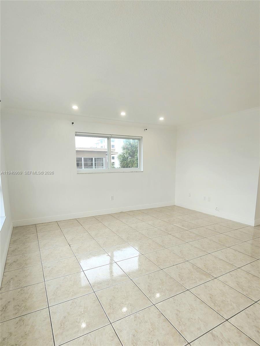 Open-concept living area at 1020 94th St - Condo in Bay Harbor Islands