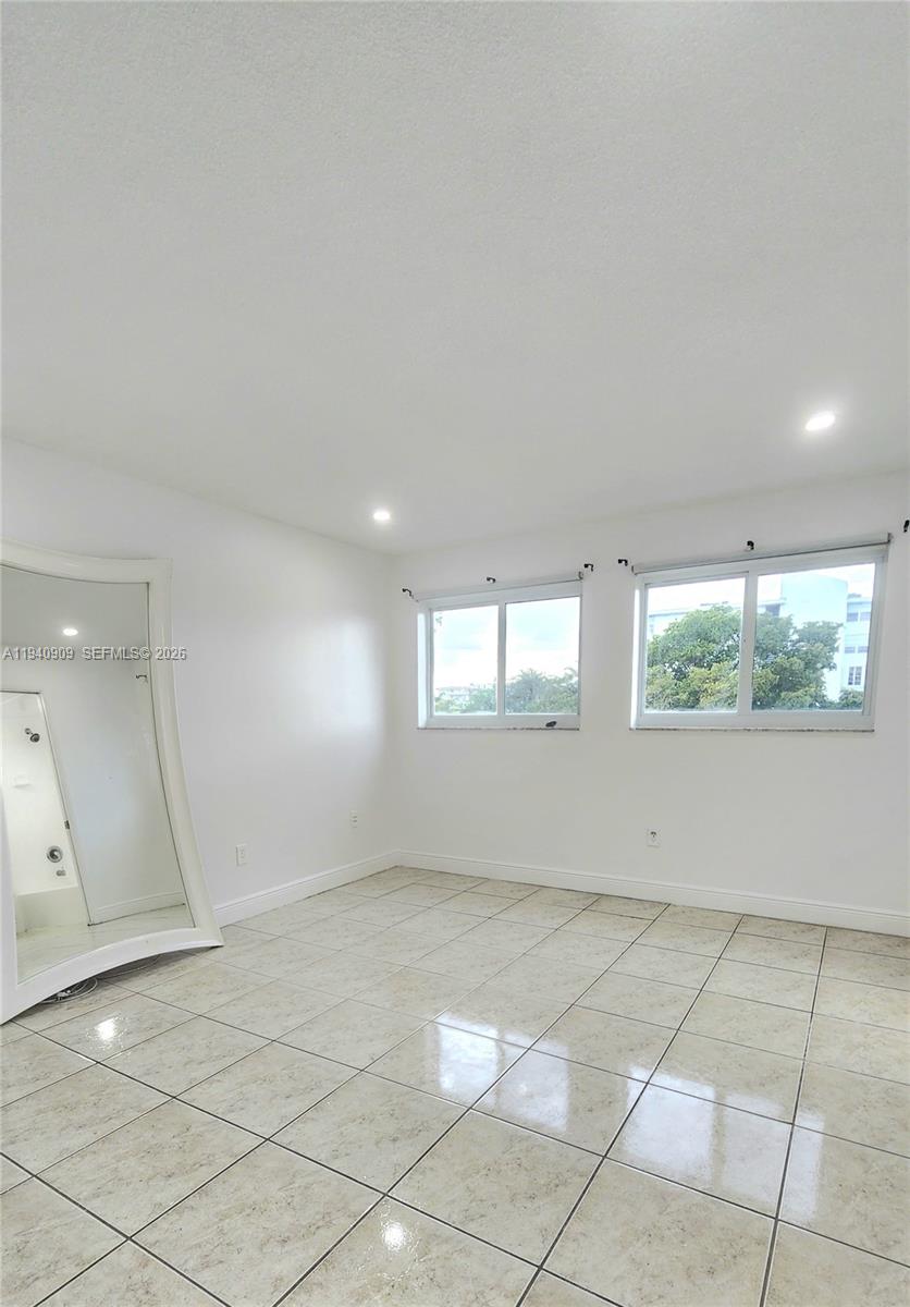 Designer master bathroom at 1020 94th St - Condo in Bay Harbor Islands