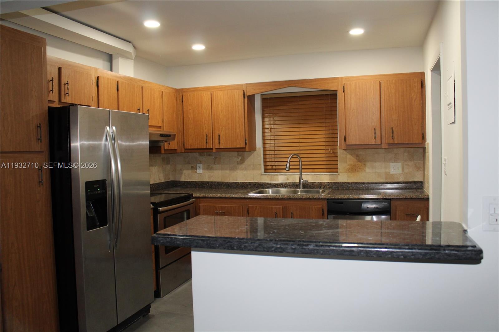 Designer master bathroom at 5140 40th Ave - Condo in Dania Beach