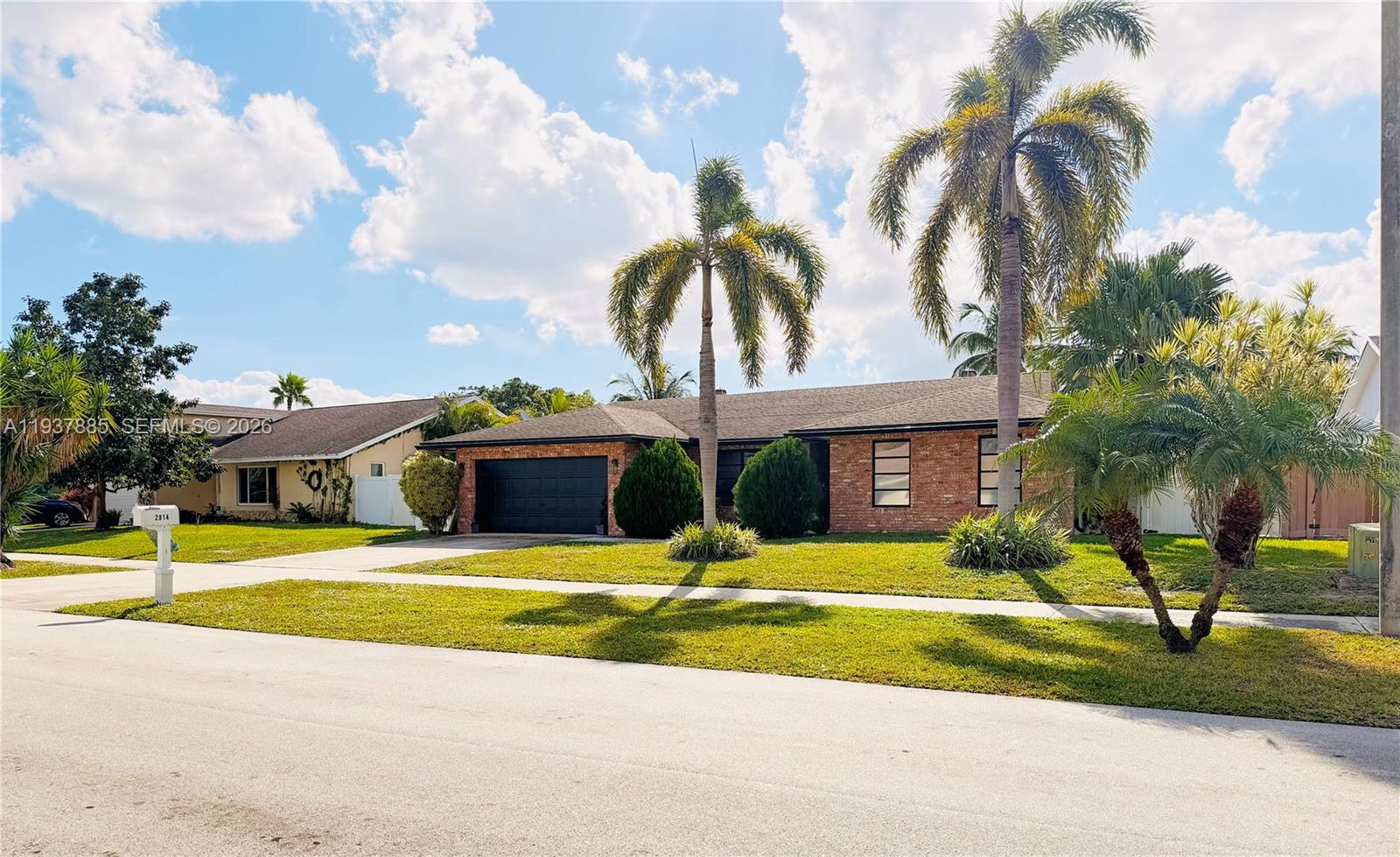 Sparkling Pool and scenic canal,NO HOA FEES! Bring your pets! Lot  7,465 sf. Spacious, sun-filled home priced to sell-with the lifestyle buyers want right now! A large family room and eat-in kitchen overlook, creating the perfect setup for everyday living and unforgettable entertaining. Enjoy refreshing southeast breezes across the pool while you relax outdoors.The oversized primary suite easily fits large furniture and features direct access from the pool to a cabana bath,The oversized primary suite easily fits large furniture and features direct access from the pool to a cabana. New A/C, New Water Heater