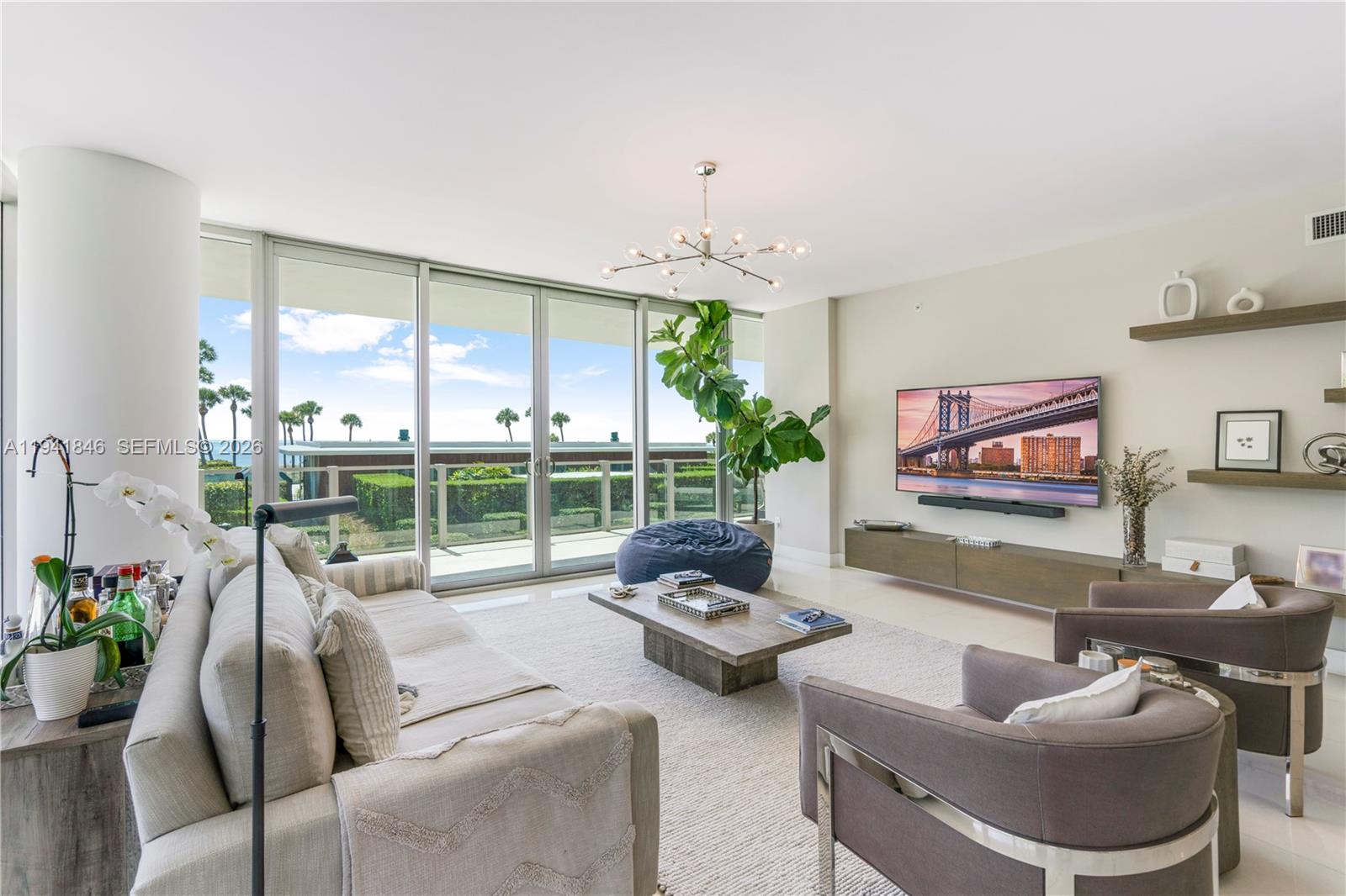 Experience luxury living in this unique 3-bedroom, 4.5-bathroom condo with a DEN that can serve as a maid's room, located on the prestigious Oceana Key Biscayne. This exquisite unit features a spacious layout, high-end finishes, and an expansive wraparound terrace balcony offering breathtaking ocean and garden views. As the only 3/3 currently available in the market in Oceana this condo presents an unparalleled opportunity. Enjoy access to Oceana's world-class amenities, including a private beach, fitness center, swimming pools, and tennis court. Don’t miss this rare opportunity to own a luxurious condo in one of Key Biscayne’s most coveted addresses. Schedule your private showing today!