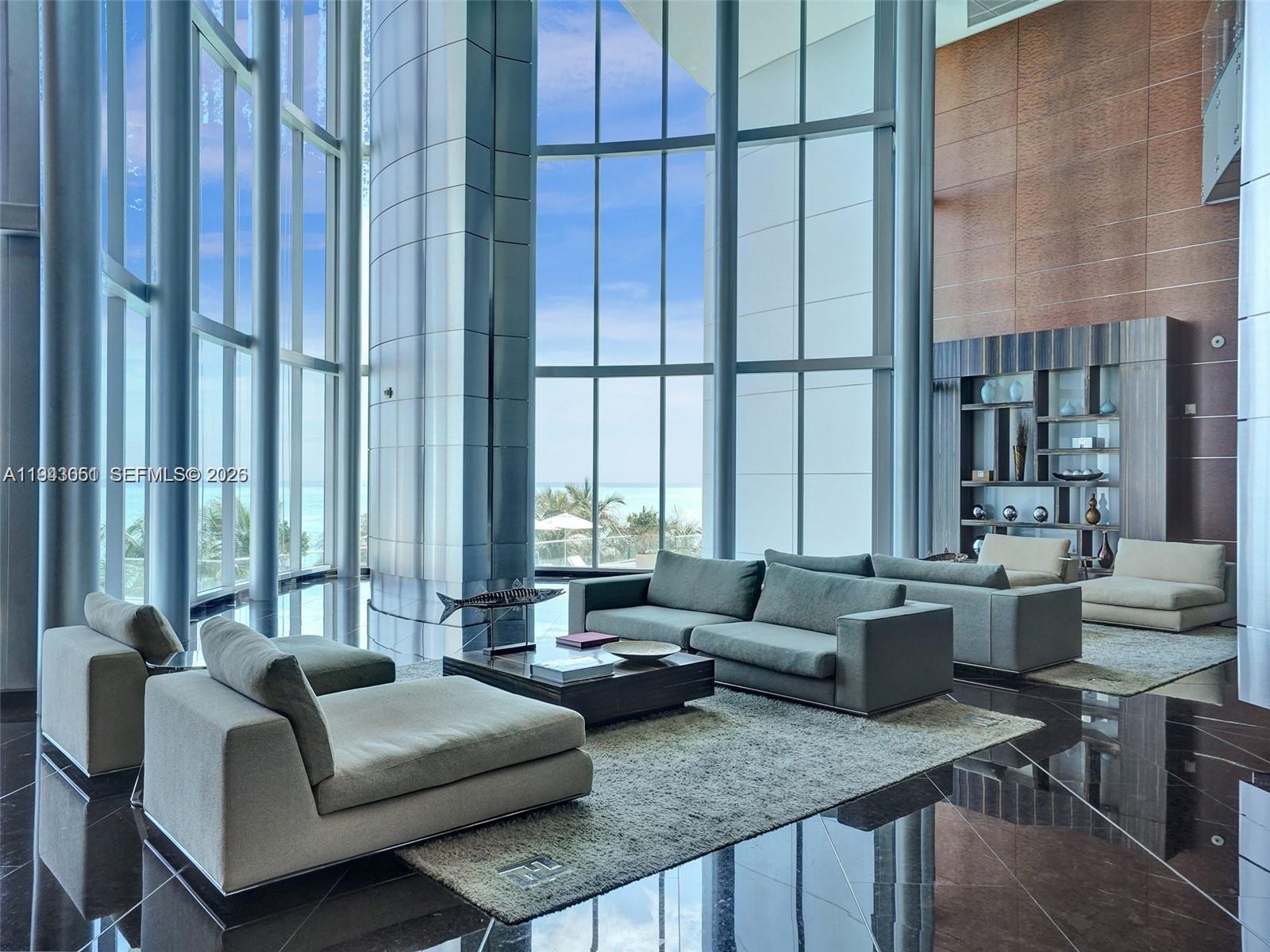 Stunning waterfront exterior at 17001 Collins Ave - Condo in Sunny Isles Beach