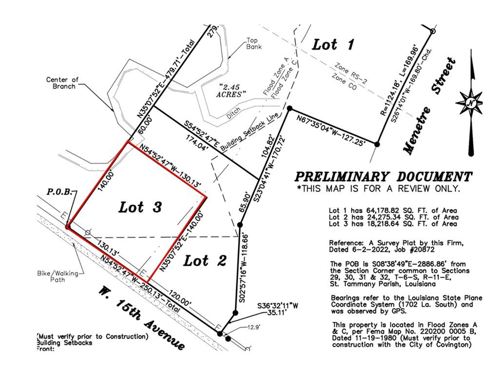 Homes for sale in Covington, LA | Lot 3 15 Th Ave, Covington, LA 70435 | MLS# 2538029