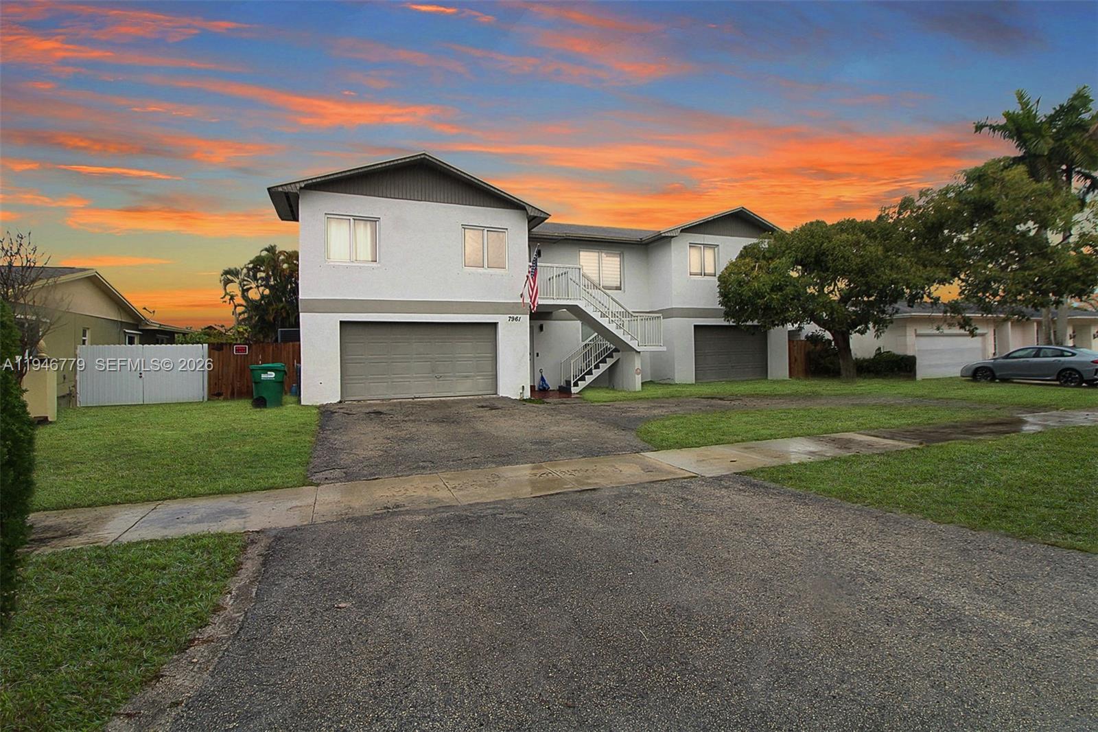 Nestled in the highly desired Saga Bay community of Cutler Bay, this beautifully renovated residence delivers exceptional versatility and value. Officially listed as a 4-bedroom, 4-bath home, the property actually offers a total of 8 bedrooms and 5 bathrooms, including two income-producing efficiencies, each currently rented at $1,300.The main home features modern finishes, spacious living areas, and a layout ideal for multi-generational living or those seeking additional rental opportunities. Step outside to your private oasis, complete with a sparkling pool and a fully equipped outdoor summer kitchen, perfect for entertaining and year-round enjoyment.Located minutes from top-rated schools, parks, shopping, and the bay, this home blends comfort, style, and investment potential in one of Cutler Bay’s most sought-after neighborhoods. A rare opportunity with endless possibilities.