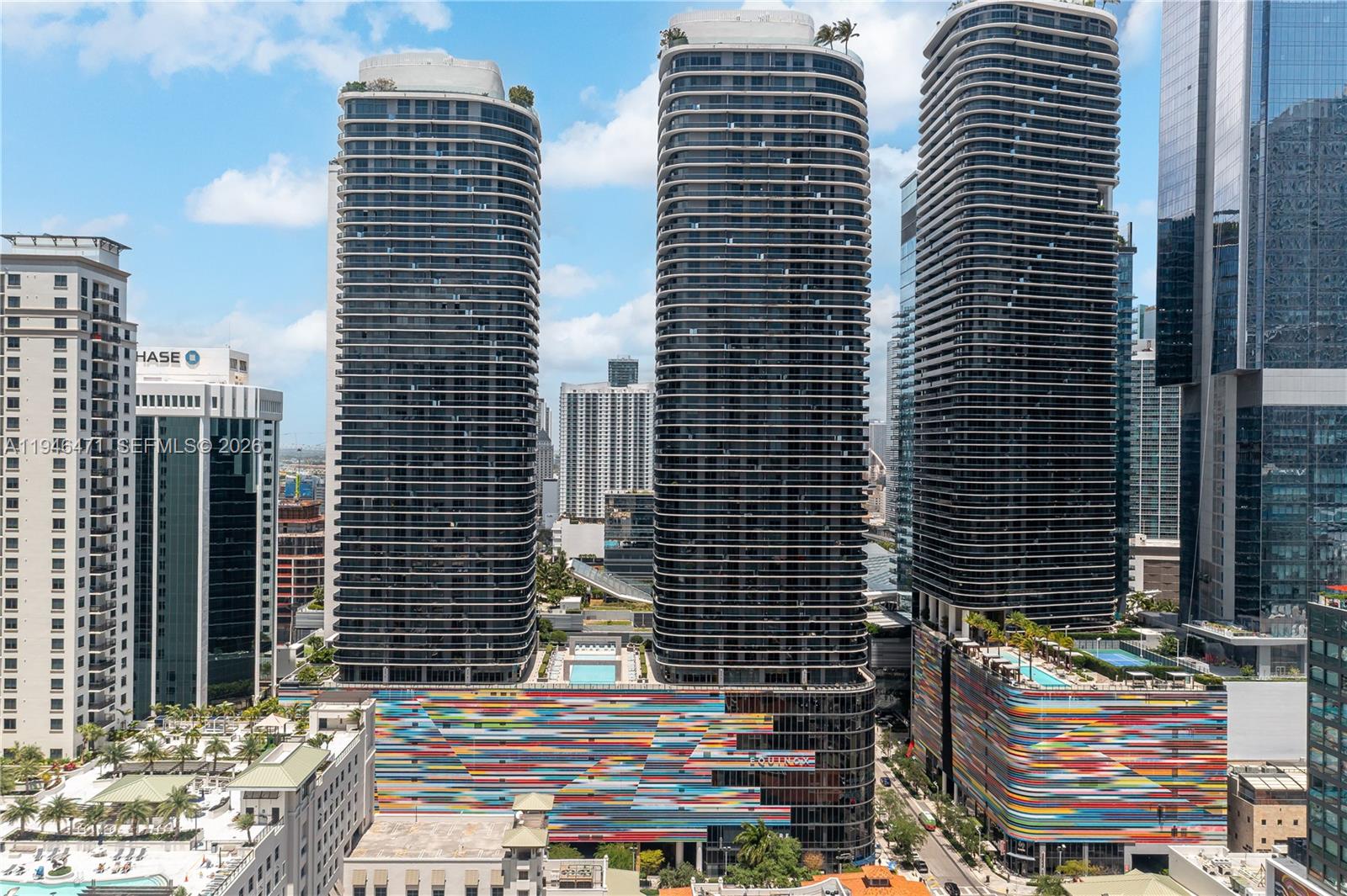 Spacious 1 Bedroom + Den | 2 Bathrooms – Brickell Heights East (Line 05). Located in the heart of Brickell, this elegant residence offers exceptional walkability just steps from Brickell City Centre, Mary Brickell Village, renowned dining, and vibrant nightlife. Enjoy unmatched convenience with an Equinox gym located within the building. The unit features floor-to-ceiling impact windows, sleek modern finishes, a Sub-Zero refrigerator, and premium appliances throughout. The versatile den is ideal for a home office or guest area and is complemented by a second full bathroom, offering added functionality and comfort.Currently tenant-occupied and generating immediate rental income, with a tenant open to staying or vacating—making this an excellent opportunity for both investors and future end users.Brickell Heights East is a full-service luxury building offering rooftop pools, state-of-the-art fitness facilities, a spa, and 24/7 concierge service.