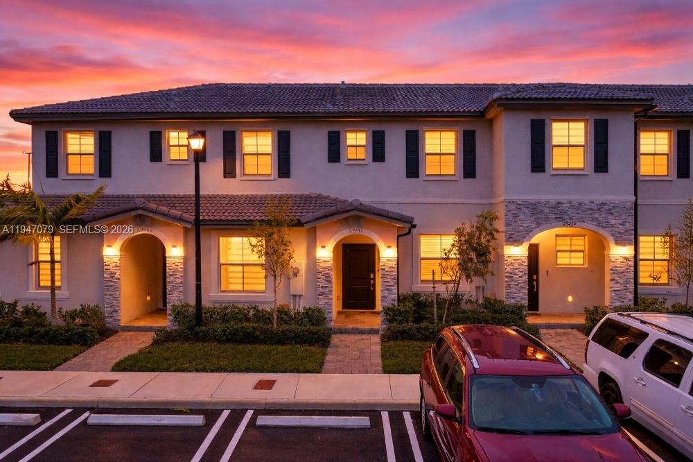 Beautifully appointed 3BR/3BA townhouse located in the prestigious Cedar Pointe – Cypress Collection in Homestead. This spacious 1,373 SF residence features a highly desirable layout with one full bedroom and bathroom on the first floor, perfect for guests or multigenerational living. Enjoy a private, paved, fenced patio ideal for outdoor dining and family gatherings, along with window covers already installed and laundry hook-up conveniently located on the second floor. The property includes two assigned parking spaces directly in front for maximum ease. Located near top-rated schools, including the acclaimed Arthur and Polly Mays Conservatory of the Arts. The community offers exceptional amenities such as a clubhouse, resort-style swimming pool, and tot lot. Prime location close to Schnebly’s Redland Winery, Black Point Marina, Homestead-Miami Speedway, shopping, dining, and major highways. A perfect blend of comfort, style, and convenience in one of Homestead’s most desirable neighborhoods.