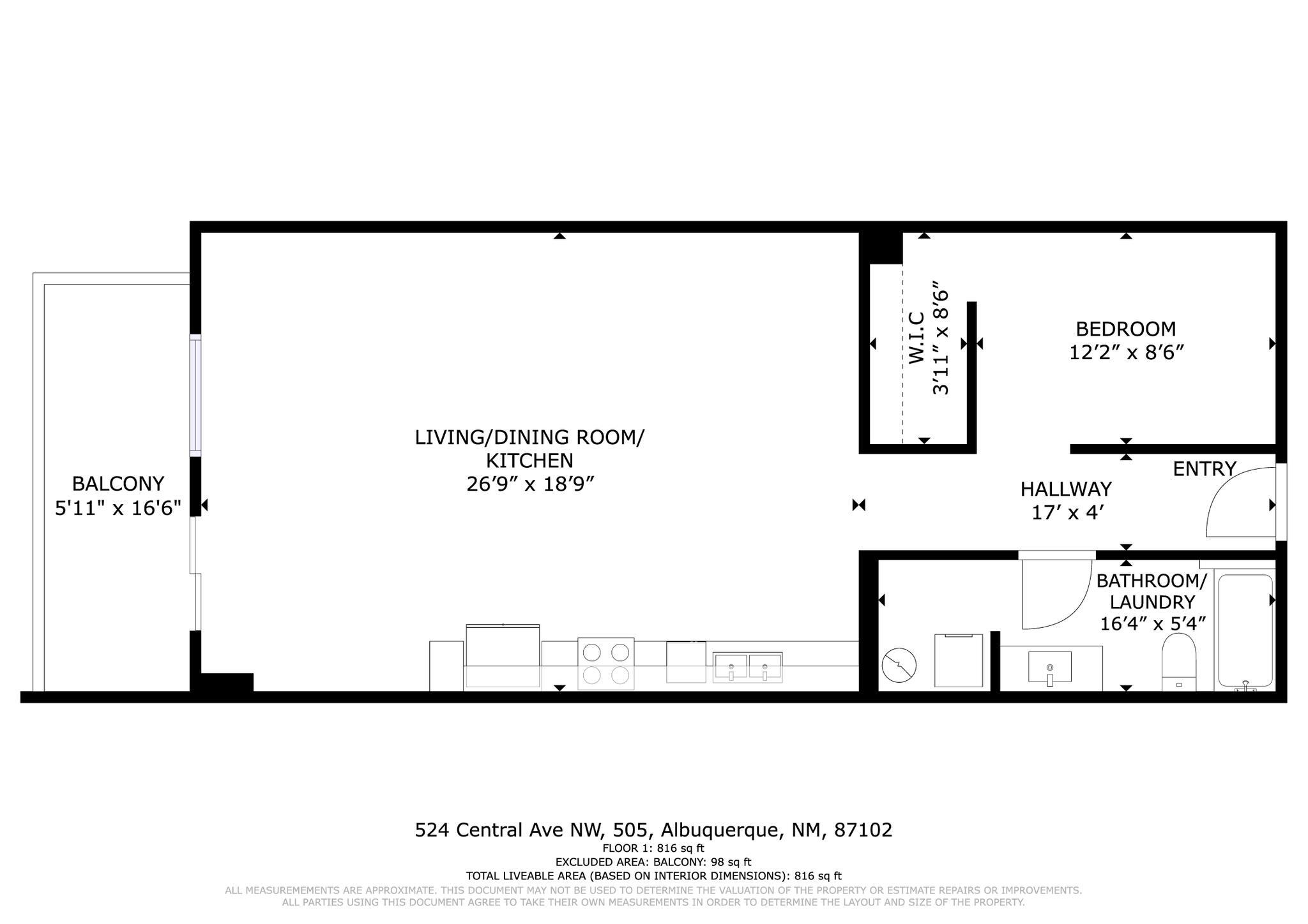 Homes for sale in Albuquerque, NM | 524 Central Ave Sw #UNIT 505, Albuquerque, NM 87102 | MLS# 1096850