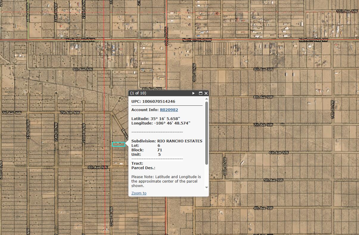 A half acre in Unit 5, not too far from some existing homes. This parcel is in the County. Could be a smart buy and hold opportunity.