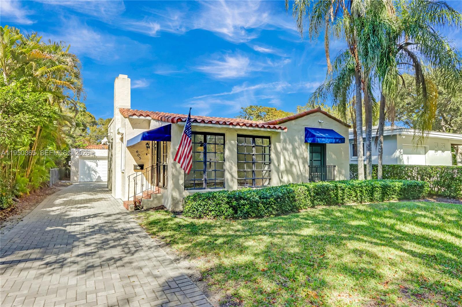 Charm meets timeless elegance in this exquisite Coral Gables residence, ideally located within walking distance to the Granada Golf Course, Miracle Mile, and Downtown Coral Gables.