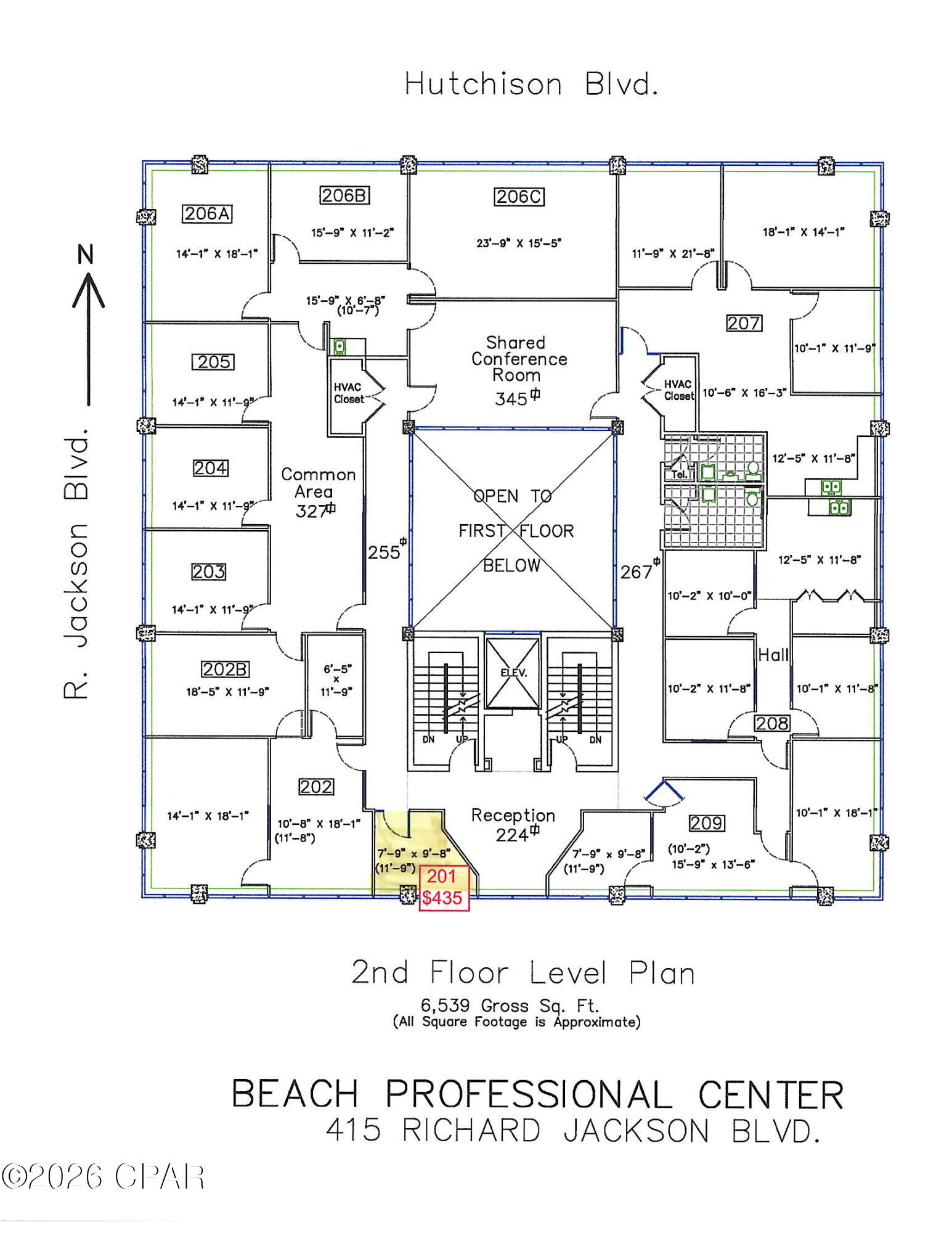 Image 3 For 415 Richard Jackson Boulevard 201