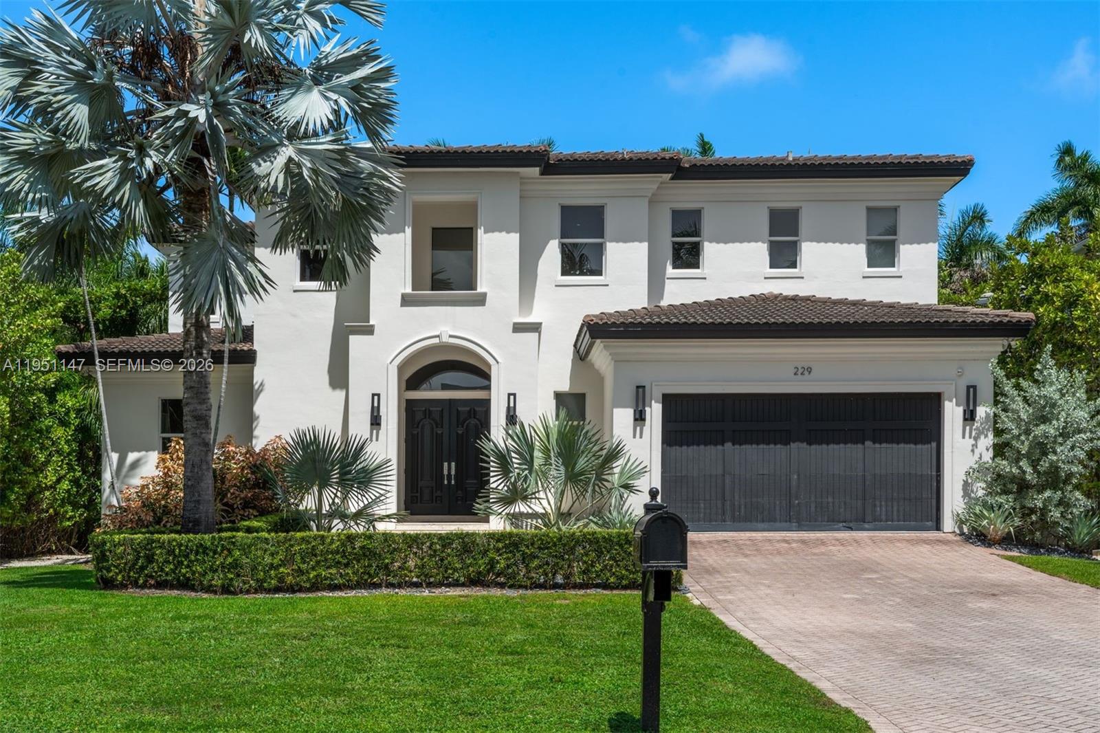 Located in the exclusive, guard-gated town of Golden Beach, this elegantly fully renovated 2-story home offersluxury living at its finest. Set only a short distance from the Golden Beach’s residents-only private beach, this7BD/6.5BA features custom millwork, Italian porcelain & wide-plank wood floors, a Mia Cucina kitchen, smarthome tech, impact glass, and designer lighting. The floorplan includes 4 bedrooms upstairs, 2 ensuite bedrooms +staff room downstairs, ideal for families or entertaining. The resort-style pool + spa, summer kitchen, and coveredterrace for 10 complete this rare offering in South Florida’s most coveted beachfront community.