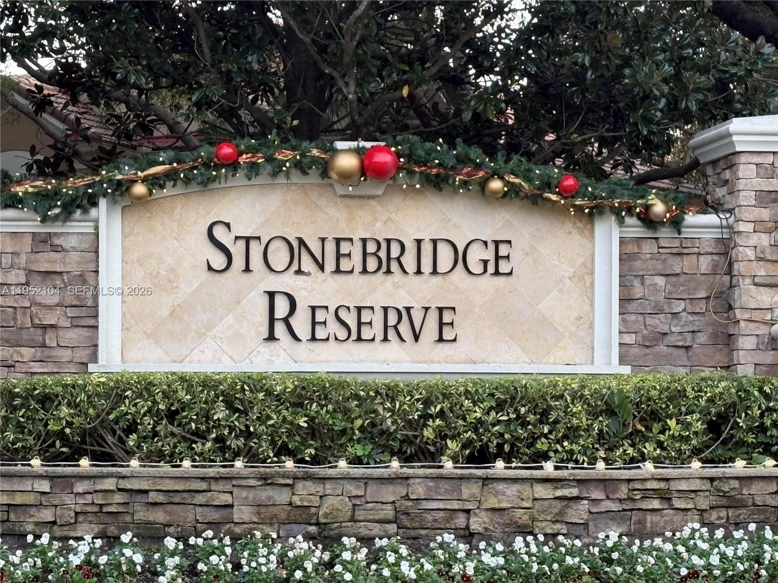 Stonebridge Reserve