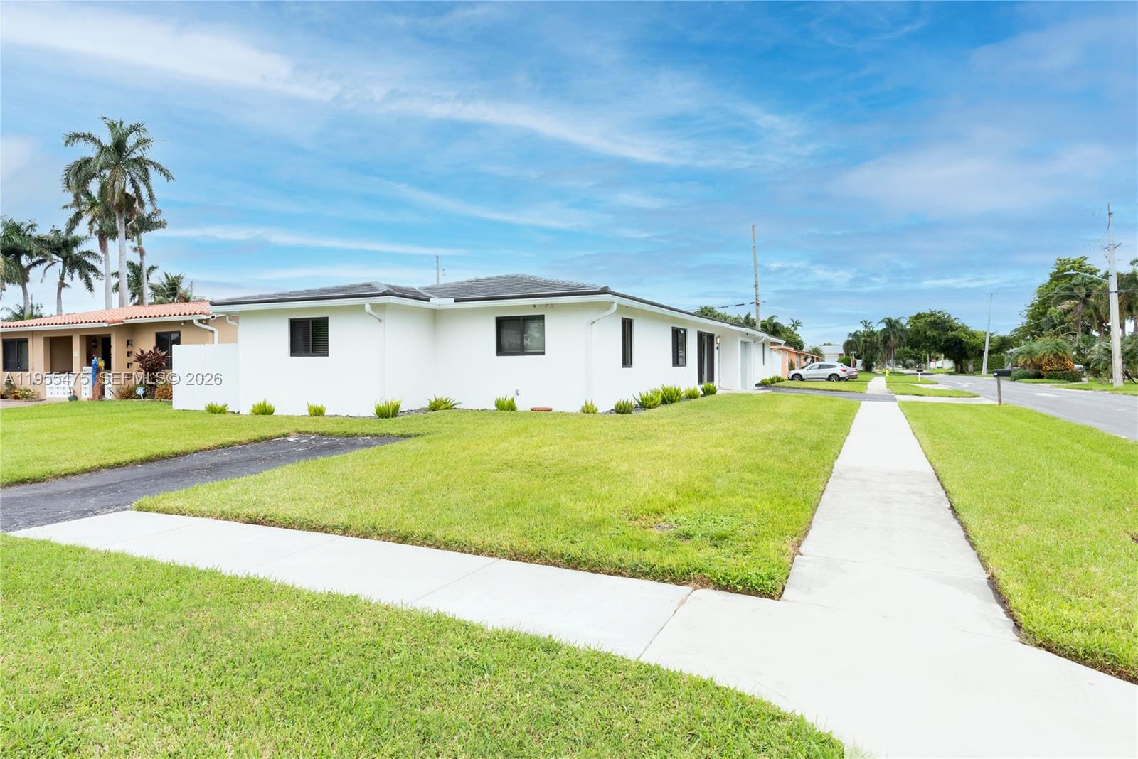Modern kitchen with designer features at 510 3rd Ave - Home in Dania Beach