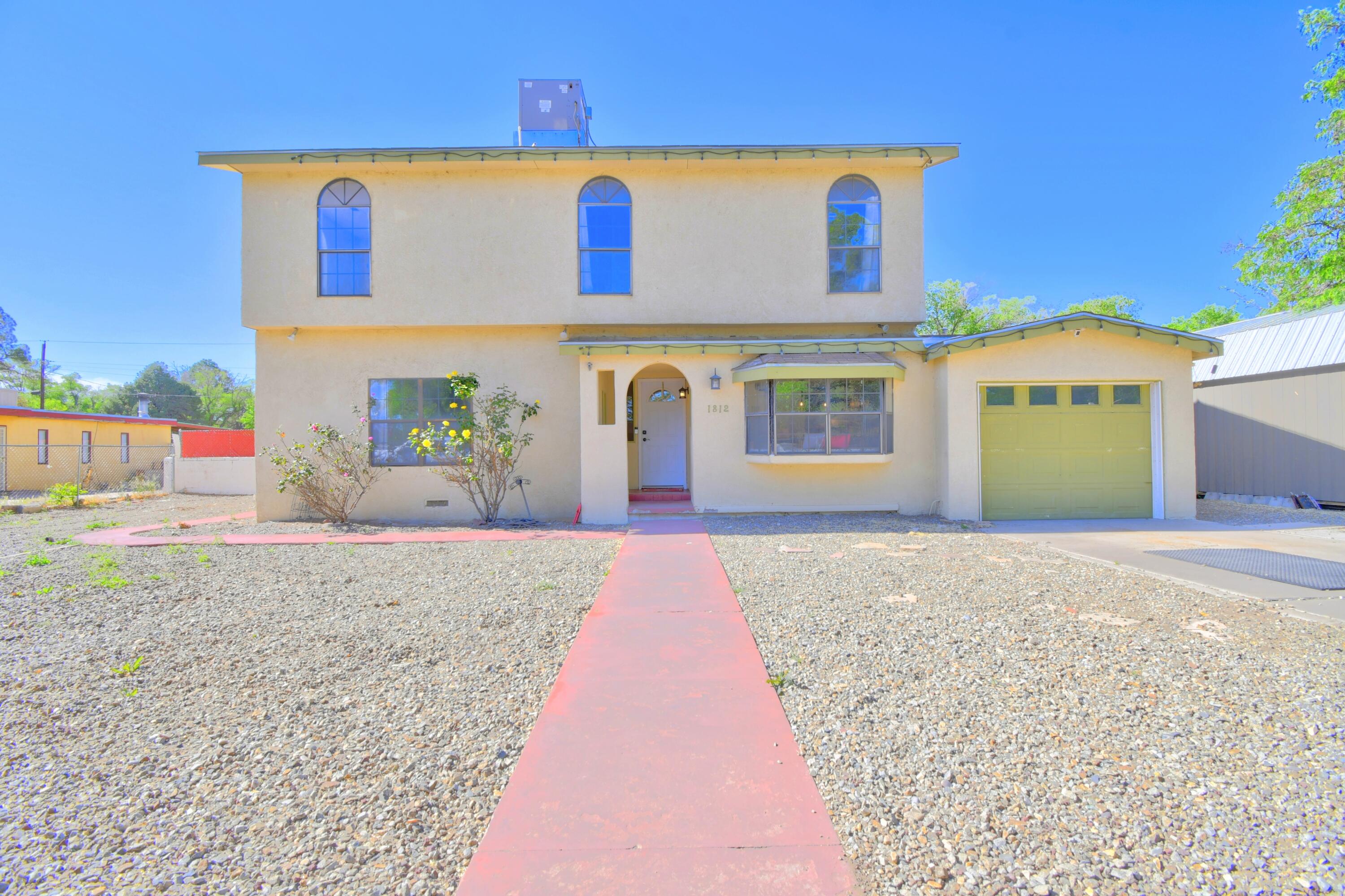 2/7/26 Open House Canceled. Discover the inviting atmosphere of 1812 Quiet Lane, Albuquerque, NM. This well-maintained home showcases a newly remodeled kitchen with stylish granite countertops, catering to those who appreciate functionality and aesthetic appeal. The two spacious living areas provide flexibility for various activities, whether it's family gatherings or peaceful evenings. Additional features include a commercial grade water heater and solar panels installed in 2021, paired with refreshed electrical systems from the same year--providing both modern amenities and energy efficiency. The property also offers two refrigerated AC units and generous RV parking on a sizable lot, making it perfectly suited for all your needs.