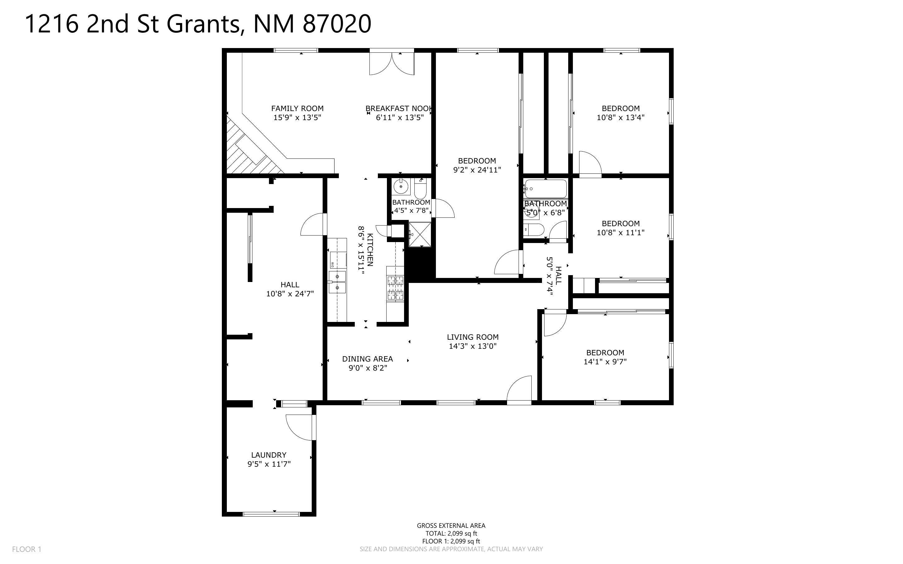Homes for sale in Grants, NM | 1216 N 2nd St, Grants, NM 87020 | MLS# 1097552