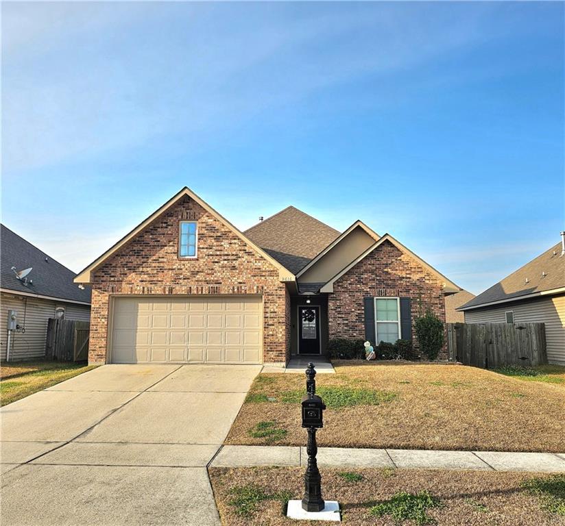 Beautifully maintained, move-in ready residence nestled in the desirable Pelican Bay community of Marrero. Built in 2017, this charming single-story home offers a thoughtful & comfortable layout for everyday living & entertaining. Step inside to discover 3 spacious bedrooms and 2 full baths across approximately 1,617 sq ft of living space, designed with timeless appeal & modern convenience. The open-concept living area features abundant natural lighting & seamless flow from the living room to the dining area & kitchen. The inviting kitchen boasts ample cabinetry & countertop space with nearby access to outdoor living space. Additional highlights include a 2-car attached garage, energy-efficient construction, a tankless water heater and a generous 7,061 sq ft lot. Located in a welcoming neighborhood within jogging/bike riding distance of Parc des Familles, this home blends suburban comfort with everyday convenience. Don’t miss your chance to own this exceptional property in one of Marrero’s most sought-after neighborhoods!
