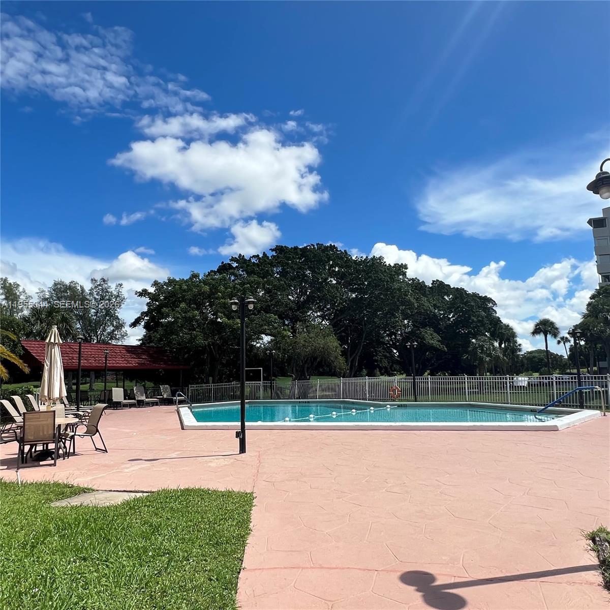 Private balcony with scenic views at 7051 Environ Blvd - Condo in Lauderhill