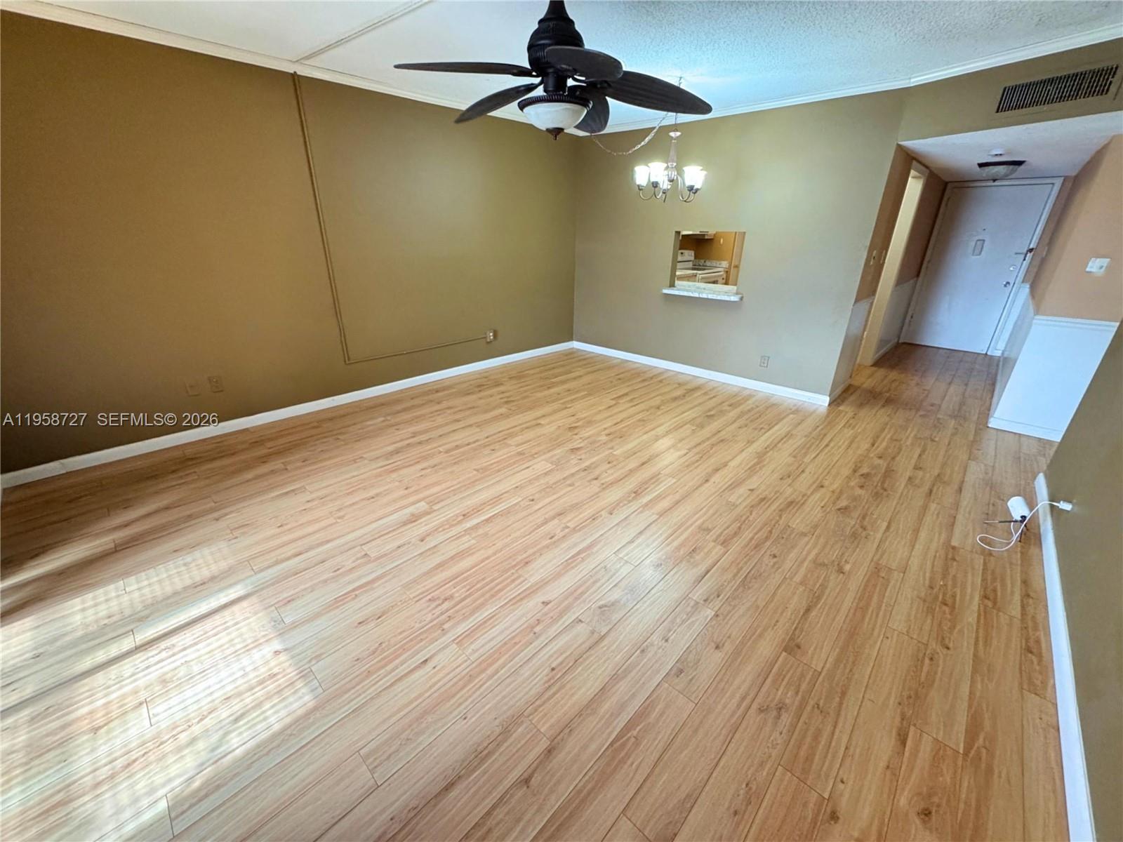 Modern kitchen with designer features at 2060 48th Ter - Condo in Lauderhill