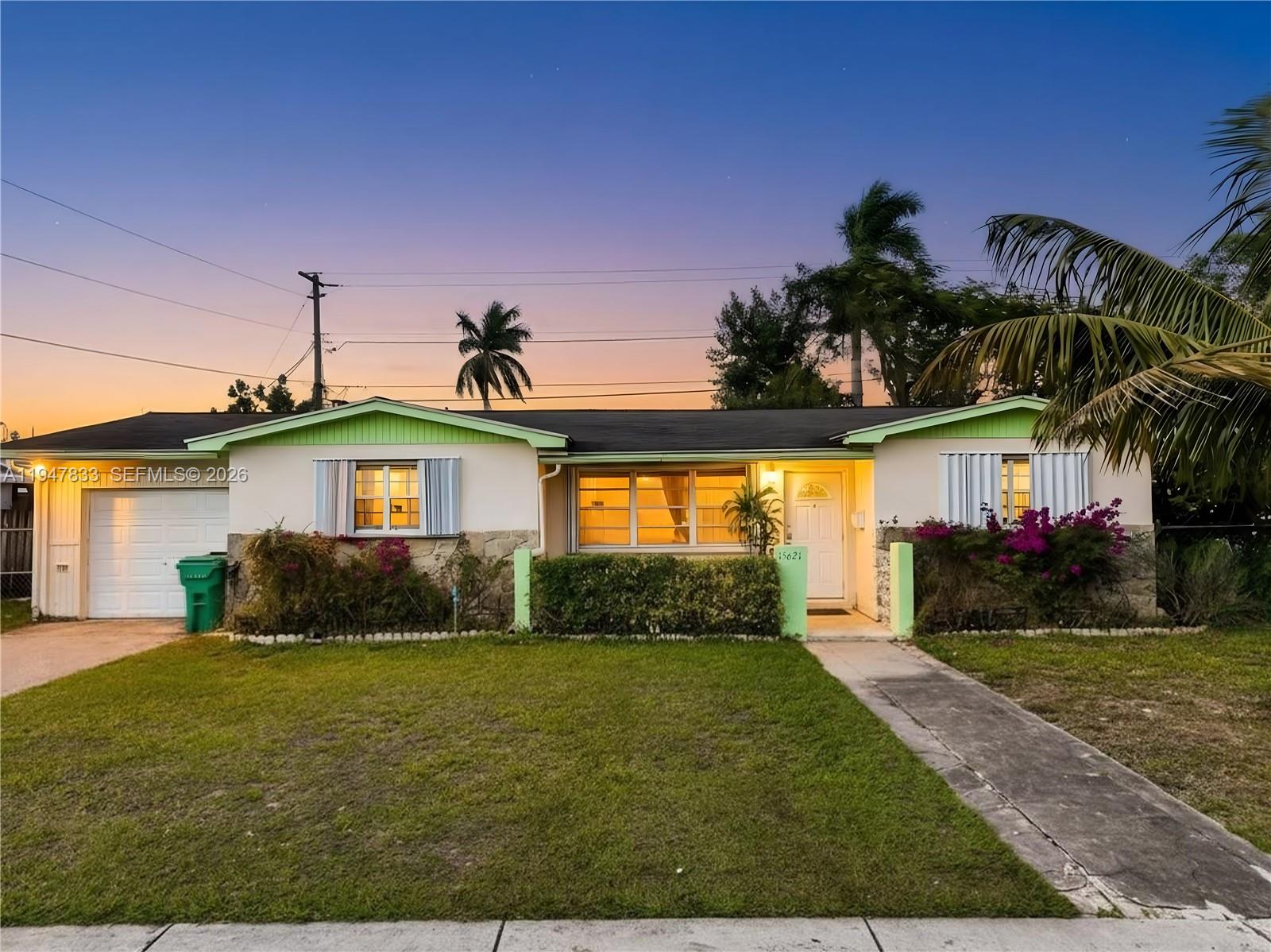 Spacious single-family home offering 3 bedrooms and 2 full bathrooms on a fully fenced 7,500-sq-ft lot. The property features a one-car garage and an extended driveway providing ample parking. Tile flooring throughout.  Enjoy a huge backyard with plenty of space to build a pool, park an RV or boat, or create your ideal outdoor retreat. An additional storage shed adds convenience, and the concrete slab behind the home is ready for customization. Conveniently located just minutes from the Florida Turnpike, shopping centers, Homestead Hospital, and schools. NO HOA! Don’t miss the opportunity to own this versatile and well-located property. May your Best start here!