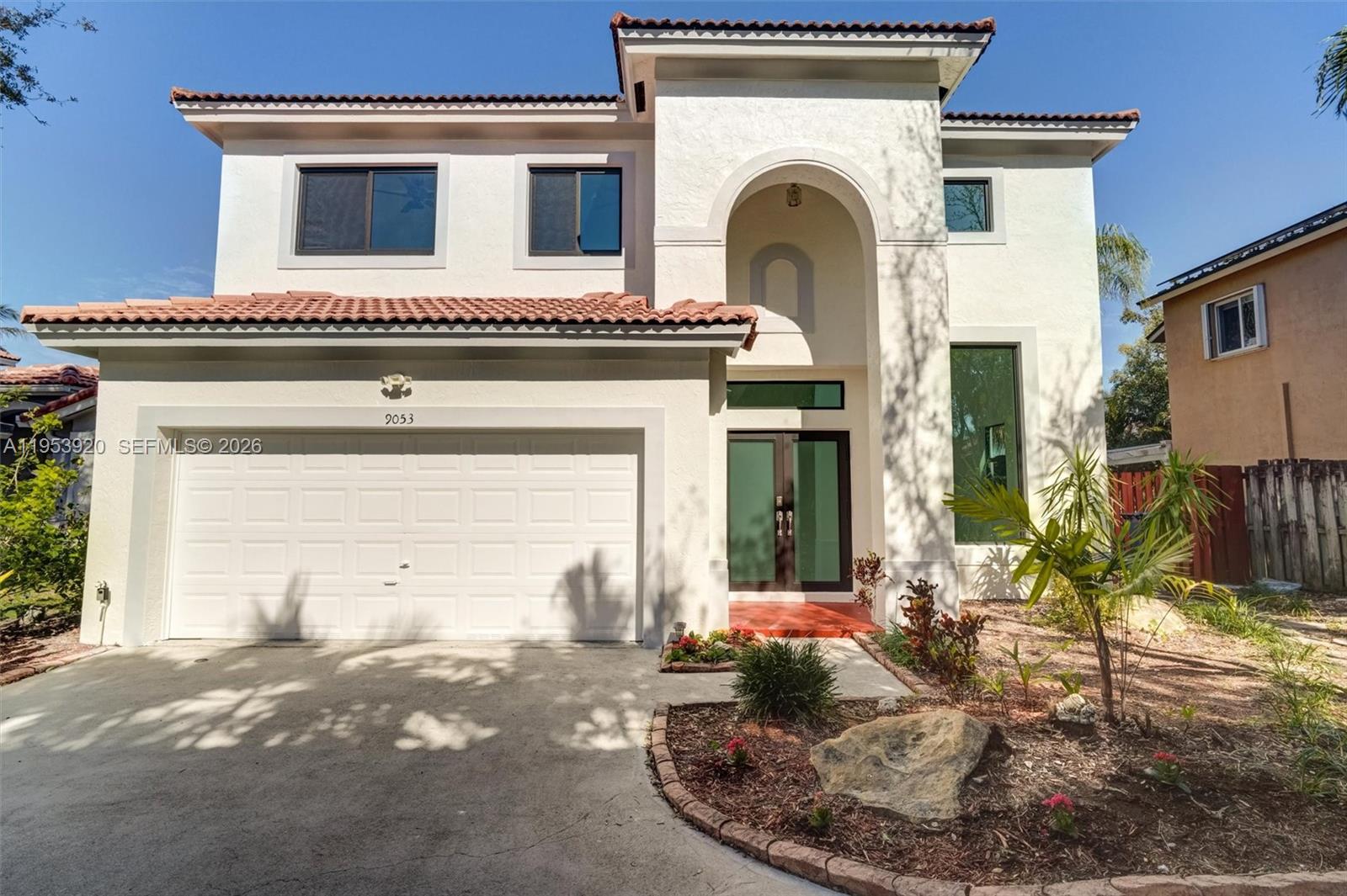 Live in beautiful, safe and secure Lakes by the Bay. This Modern home has two stories with 4 large bedrooms and 2.5 baths., high ceilings, tiled floor. The home has a large 2 car garage with a nice quality washer and dryer. Pool with Jacuzzi. The landlord freshly painted the entire home. Impact glass has installed. All bedrooms are upstairs. Conveniently located close to A-rated schools, Baptist Homestead Hospital, and Black Point Marina.