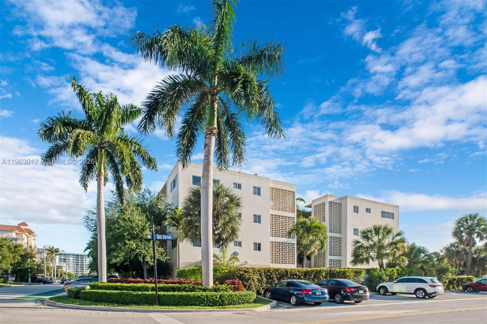 Impressive exterior facade at 10001 Bay Harbor Dr - Condo in Bay Harbor Islands
