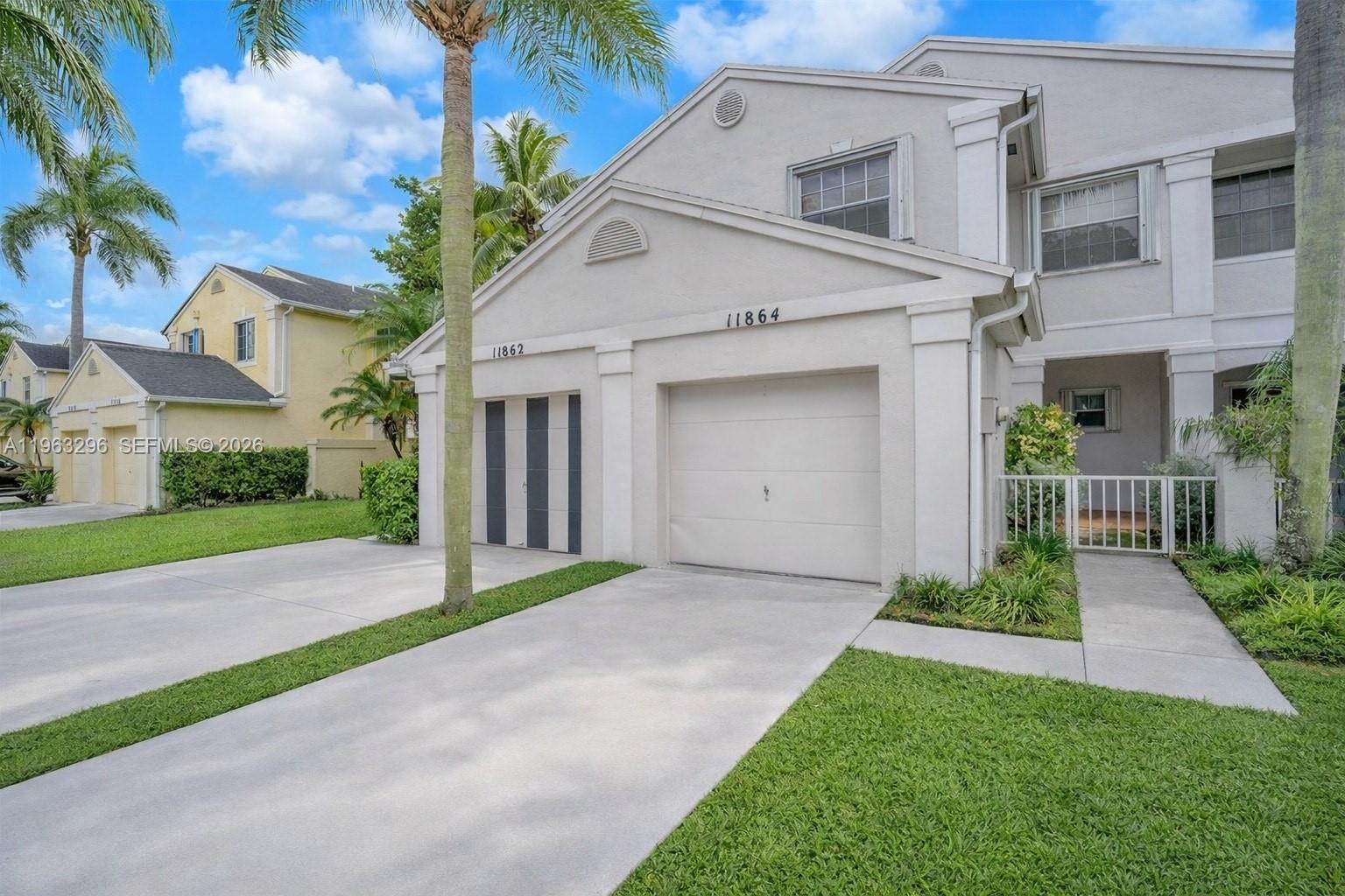 Welcome to this beautiful 3-bed, 2.5-bath townhome in the highly sought-after “Amaretto” community right in the heart of Kendall/Miami! This charming residence features a 1-car garage, and unbeatable access to the Turnpike, shopping, dining, and everyday essentials making this location a true standout for convenience and connectivity. The community has recently been enhanced with new driveways, updated street lighting, and a newly approved exterior color palette on the way. HOA includes roof coverage, plus residents enjoy resort style amenities including a sparkling pool and tennis courts. Homes in this community rarely come on the market Don’t miss the chance to own a townhome in one of Kendall’s most desirable communities. NO LEASE UNTIL AFTER 1st Year owned!