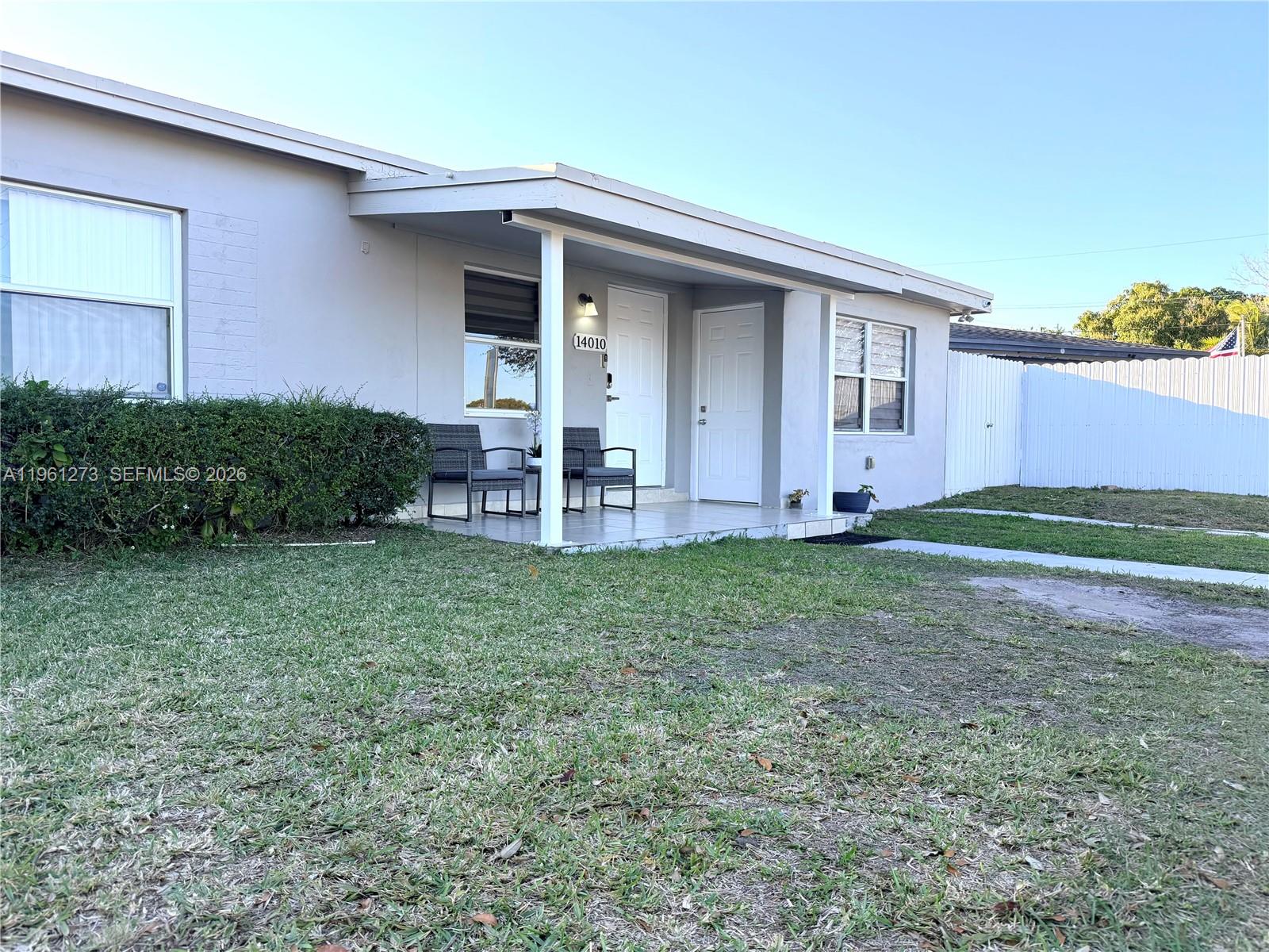 House for Sale – No Association. This 4-bedroom, 2-bathroom home is situated on a generous 7,300 sqft lot. It features a spacious terrace, ideal for entertaining and gatherings, as well as parking for multiple vehicles and a private in-law quarters, perfect for extended family or guests. The property offers remodeled flooring throughout the home, impact windows, and a modern kitchen with granite countertops and stainless-steel appliances. It also includes a new septic tank and a large backyard with great potential. Conveniently located near top-rated schools, shopping centers, and restaurants, with easy access to the Florida Turnpike.