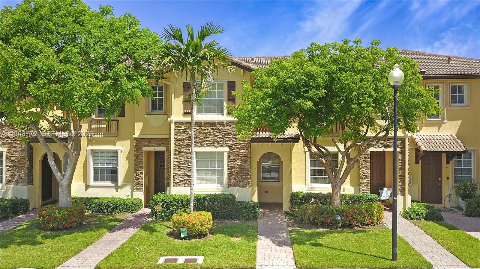 Beautifully maintained two-story residence with a bright, airy ambiance and a clean, modern feel. The updatedkitchen flows seamlessly into spacious living areas, with tile flooring throughout the main level and cozy carpetingupstairs. Enjoy the convenience of an in-unit stackable washer and dryer, and unwind or entertain on the charmingprivate patio. Ideally located near top-rated schools, shopping, and the scenic Black Point Marina, with access tocommunity amenities that enhance everyday living