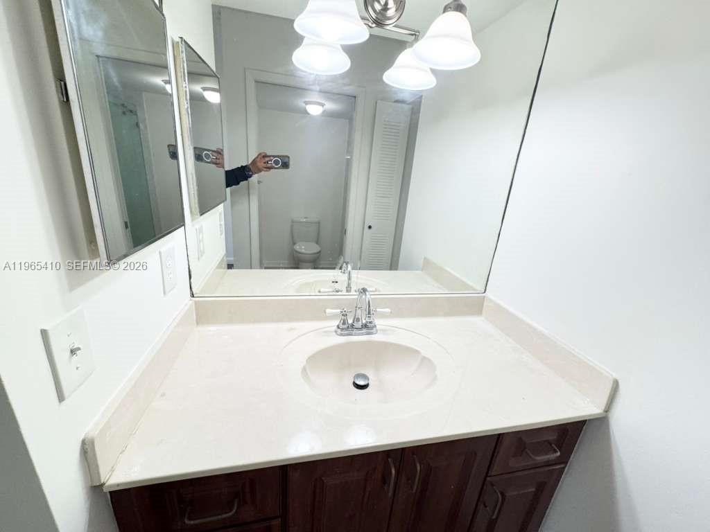 Designer master bathroom at 1715 Village Blvd - Condo in West Palm Beach