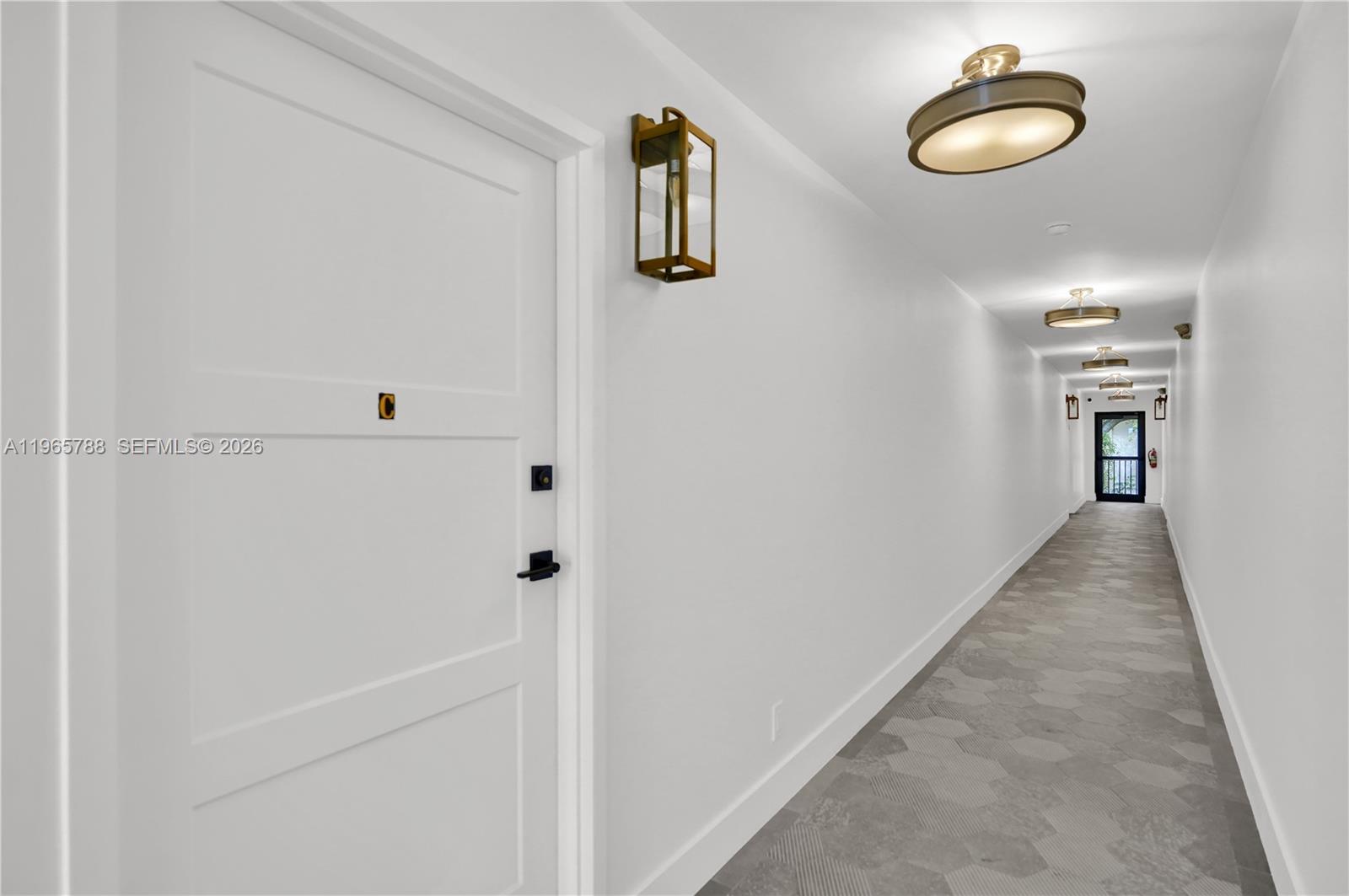 Modern kitchen with designer features at 5980 40th Ave - Luxury Estate in Dania Beach
