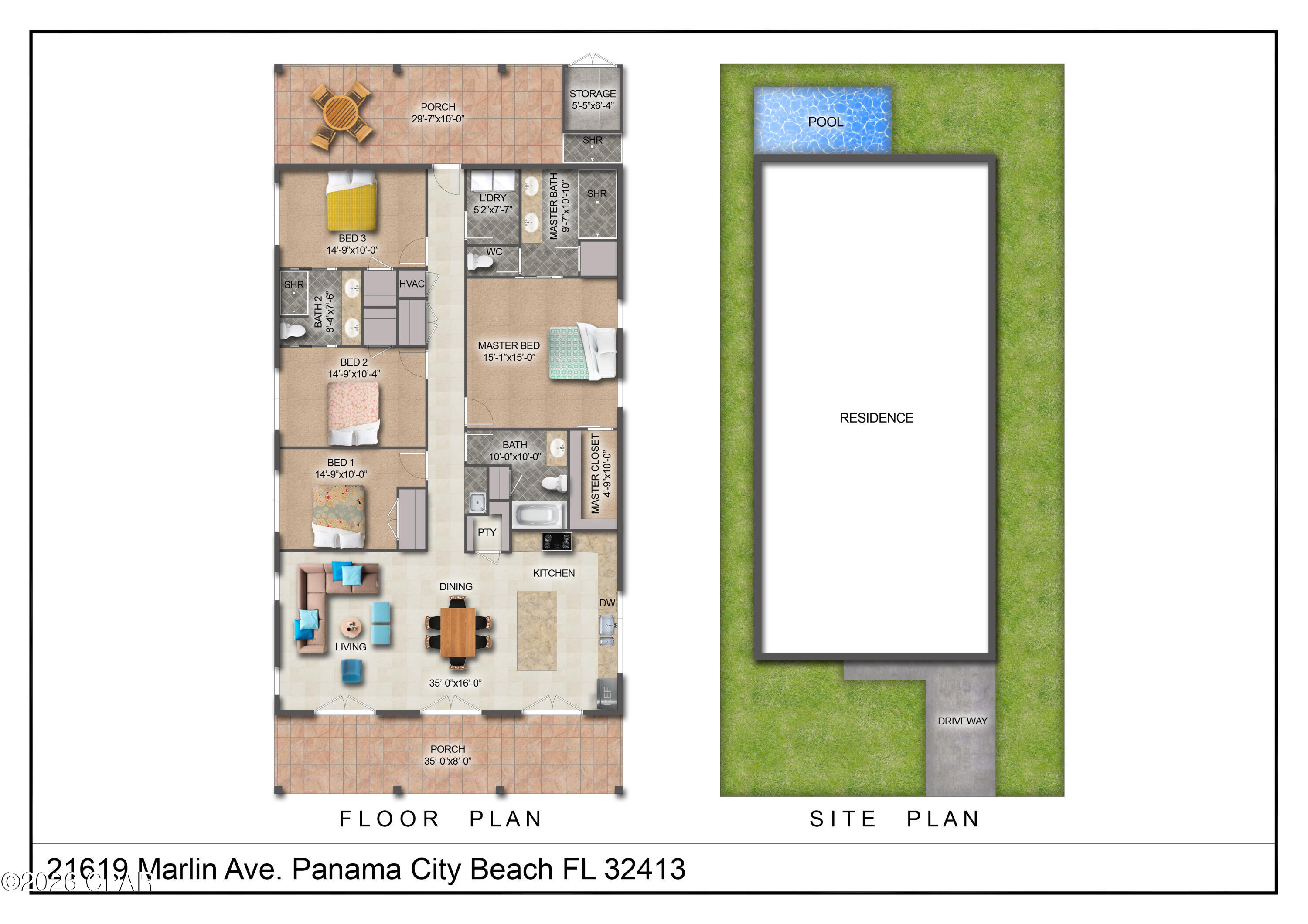 Details for 21619 Marlin Avenue, Panama City Beach, FL 32413