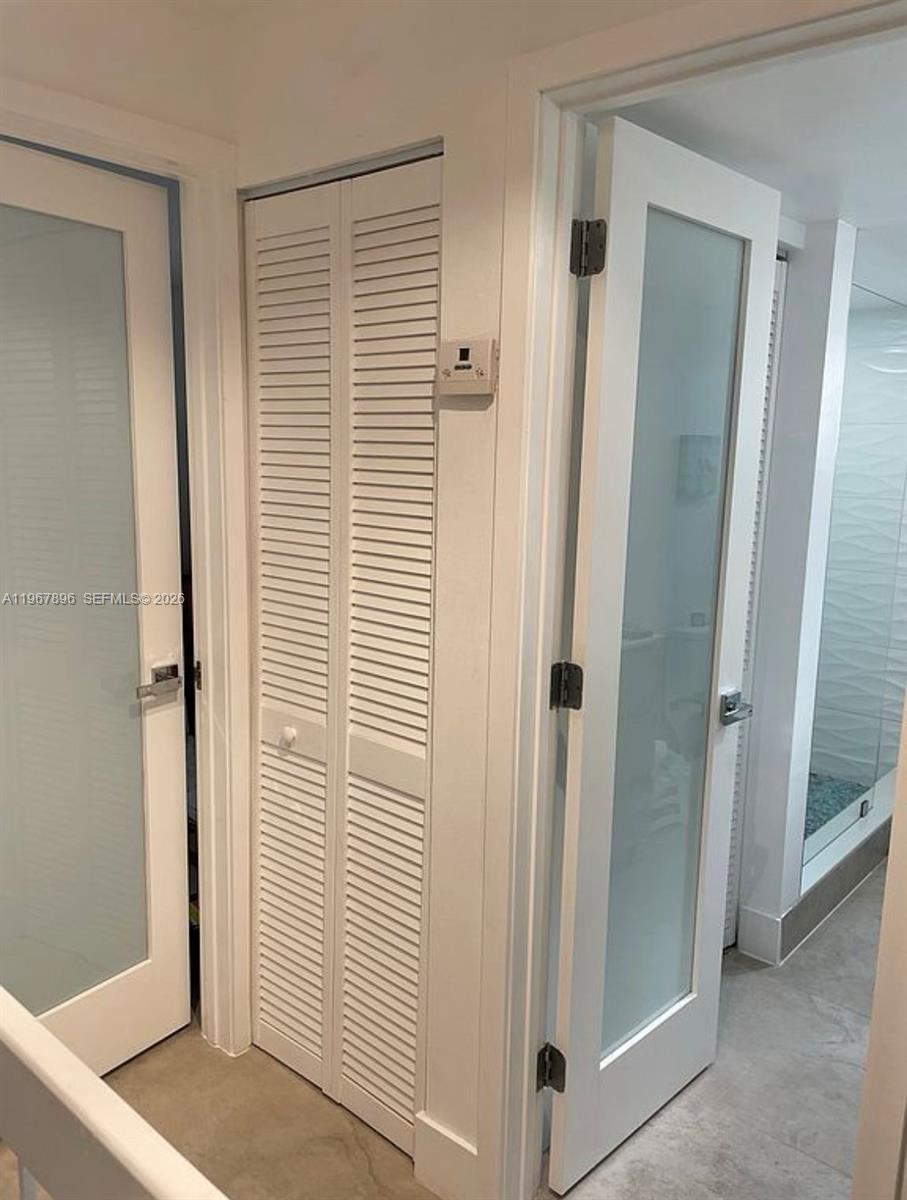 Designer master bathroom at 8837 4th Ave Rd - Townhouse in Miami Shores