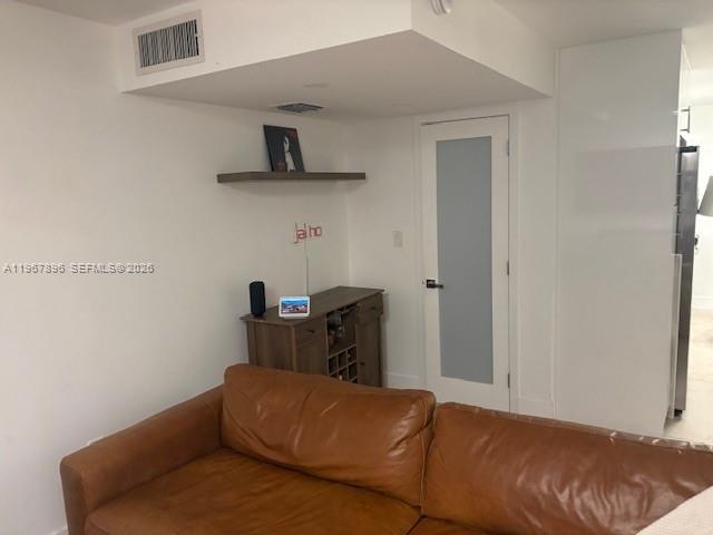 Well-appointed guest bedroom at 8837 4th Ave Rd - Townhouse in Miami Shores