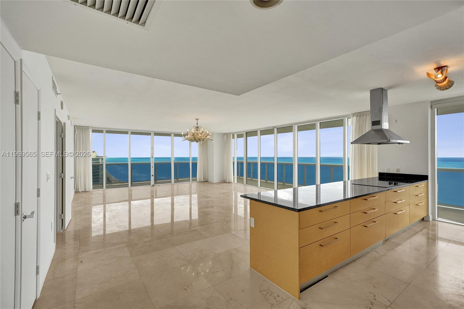 Stunning northeast corner unit offering direct ocean & intracoastal views of Hollywood & Ft Lauderdale. Marble floors in all living spaces. Enjoy the ocean views  on your nearly 600 sq ft wraparound balcony. The resort-style community features a 50,000 sq ft oceanfront fitness center & spa, beach service with chairs and towels, valet, dual heated pools, concierge, 2 dog parks, & restaurant. With a public park next to the community & Gulfstream Park & Casino up the street, you’ll never lack entertainment. Make the beach and ocean your front yard and Beach Club your home. 30 day minimum lease permitted 12 times per year. Best priced unit for this most desired line!
