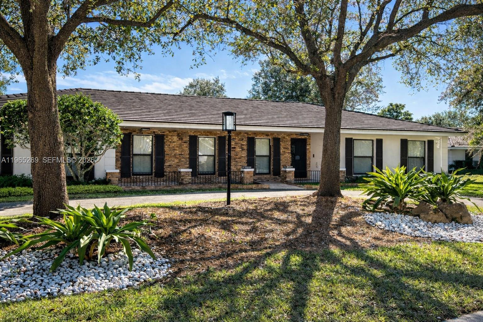 Welcome to this stunning, character-filled home offering five bedrooms & four beautifully appointed bathrooms. Thoughtfully designed for both everyday living & entertaining, the heart of the home is a spectacular open kitchen featuring paneled Monogram appliances, floor-to-ceiling cabinetry, a dedicated appliance center & an elegant coffee bar. Chicago brick accents add timeless charm & texture throughout, while custom up-lighting enhances the home’s warmth & architectural details.The spacious master suite is a true retreat, complete with a private sitting room, an expansive walk-in closet & a gorgeous spa-like bathroom. On the guest side of the home, enjoy a private entrance to a large great room, perfect for entertaining, along with a private bedroom with steam bathroom—ideal for in-laws’ quarters or older children seeking independence.Step outside to a large backyard perfect for gatherings & outdoor enjoyment. With multiple private entrances & exceptional flow, this home is designed for comfort, flexibility & effortless entertaining. A rare blend of luxury, functionality & undeniable character. Sits favorably on a .47 acre lot. Minutes from Bill Sadowski Park & Nature Center, Old Cutler Inn & Deering Estate. Located near Palmer Trinity & in the Henry Perrine Elementary, Southwood Middle & Palmetto Highschool district (also eligible to apply for school choice).Serious inquiries only please.  Pre-approval letter required.  Come see this beautiful home today!