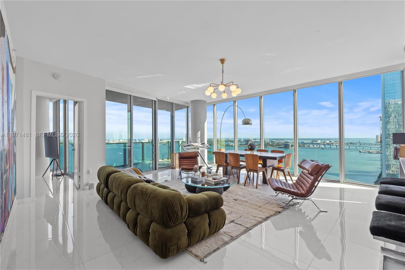 Please be sure to view the walk through video which will show you exactly what this beautiful high floor corner unit overlooking Biscayne Bay is like to live in. This large corner unit has two separate living rooms and all three bedrooms are separated from each other and are have en suite bathrooms. This separation gives a sense of privacy and space that is not typical in most apartments, and the view is among the best in Miami. All units in Biscayne Beach Condo enjoy a private elevator foyer and do not share hallways with any other units. The amenities and personalized service that is offered by the staff are among the best in Miami. Please look at the video an if you don't see it ask the listing Agent to send it to you!