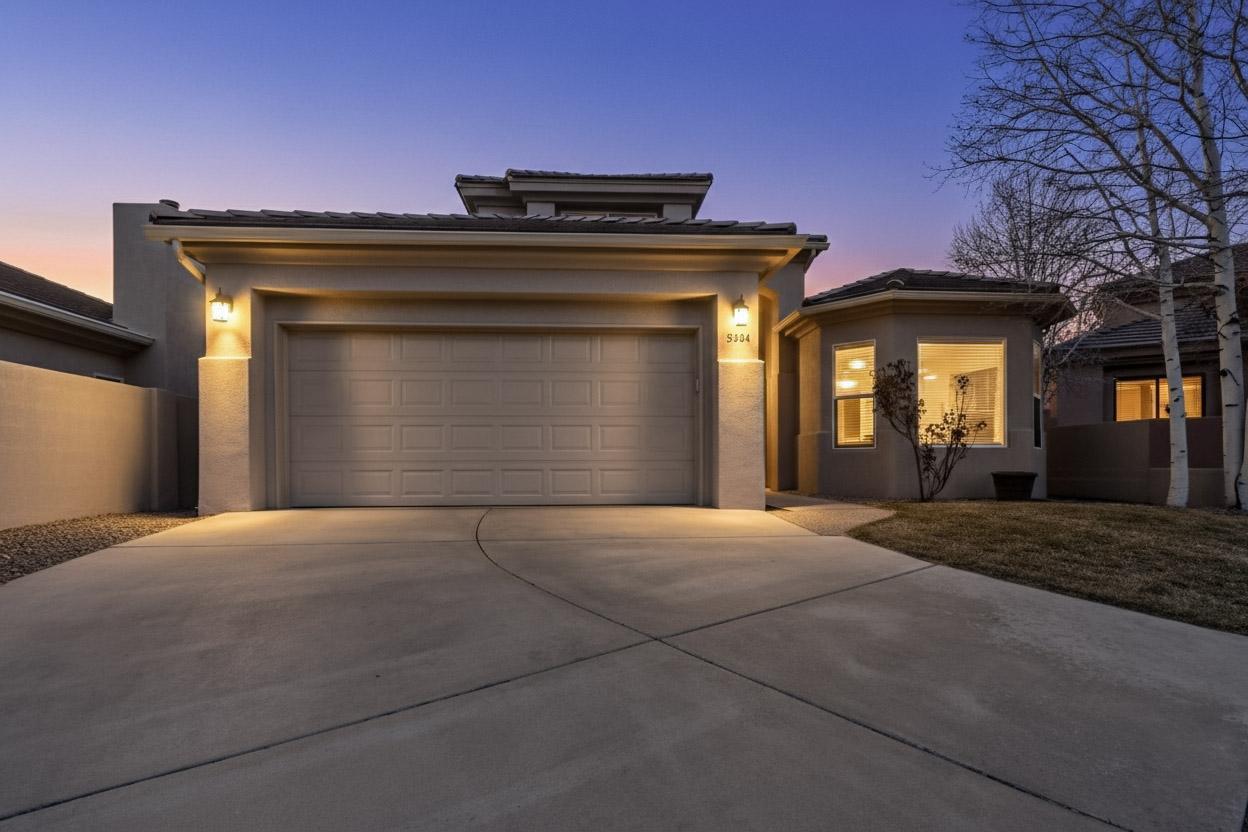 Welcome to 5904 Purple Aster! Located in the highly coveted High Desert community, nestled at the foot of the Sandia Mountains. If an outdoor lifestyle is what you are seeking, look no further! This home will allow for easy access to all of the hiking, biking and running trails that the Sandias have to offer! Upon entering the home you will be awed by the high ceilings that allow for a grand feeling, while still remaining cozy enough to enjoy holiday gatherings around the fireplace. This home has NEW paint throughout and NEW carpet upstairs! You will not lack for space in the large kitchen which is the perfect place to prepare all your delicious meals! The backyard is a complete oasis with large walls for ample privacy. Come see this absolutely stunning home today!