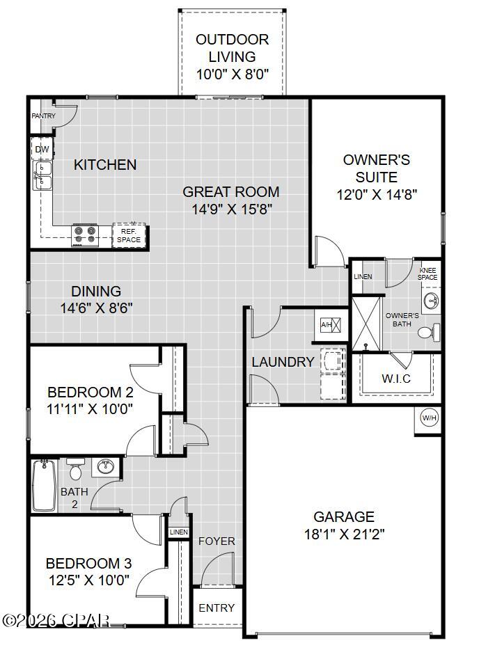 3rd image of 443 Salt Creek Ln, Port Saint Joe, FL 32456 | MLS# 785986