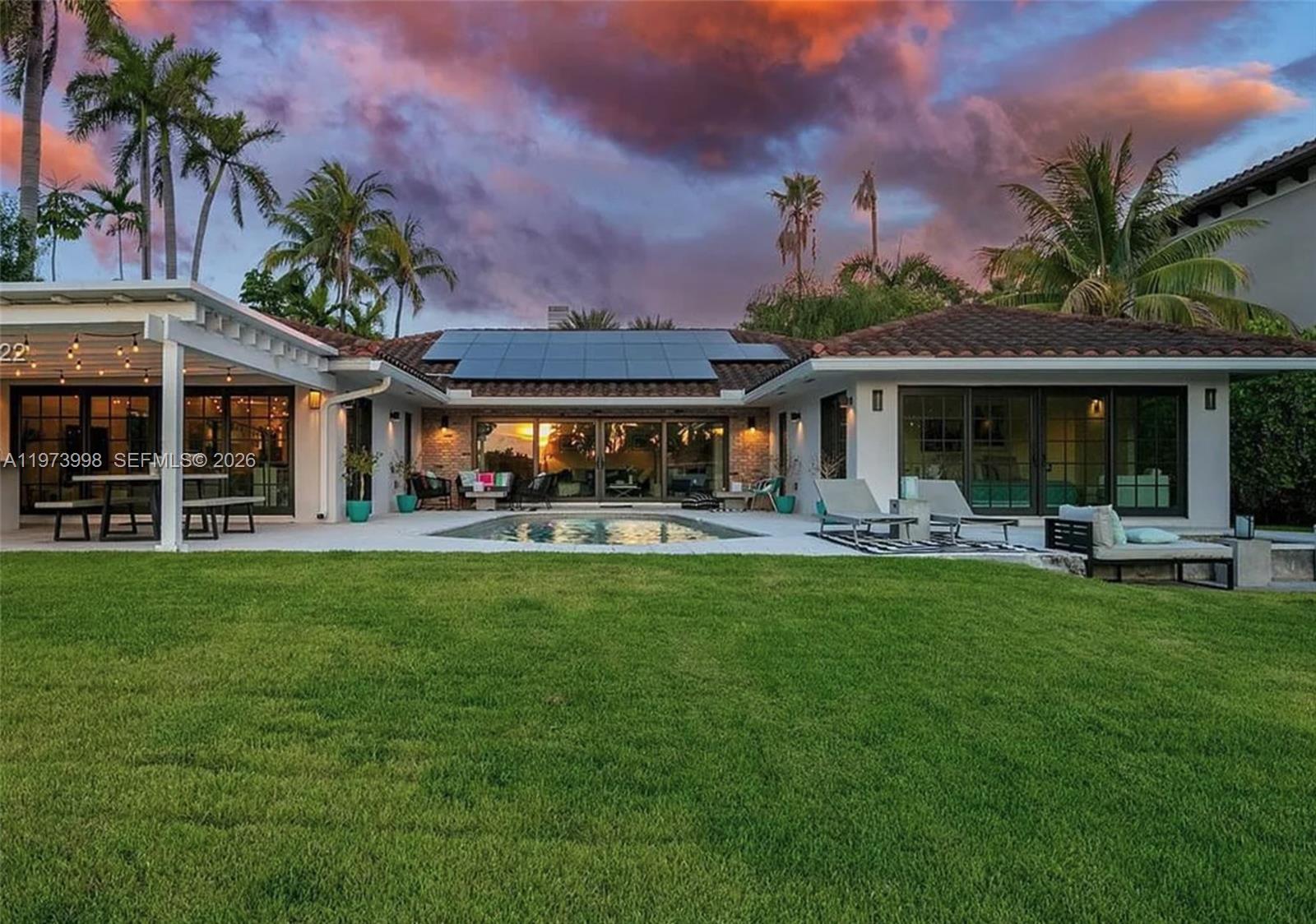 This stunning 4-BR, 4.5-bath villa boasts a chic mid-century modern interior and an open, waterfront backyard with breathtaking views of the boaters’ paradise in Golden Isles, Hallandale Beach. Step through French doors into your private retreat, featuring a heated pool, an in-ground hot spa, and an outdoor kitchen with a covered dining area —perfect for al fresco meals. Or you can rent a boat with access to the intracoastal...PROPERTY ONLY TO RENT FOR SHORT TERM PERIODS. PRICE IS FOR A 1 MONTH RENT MINIMUM FOR DAILY OR WEEKLY RENTALS GO TO ALL MAJOR PORTALS. AVAILABLE PLANS FOR AUGUST-SEPT-OCTOBER