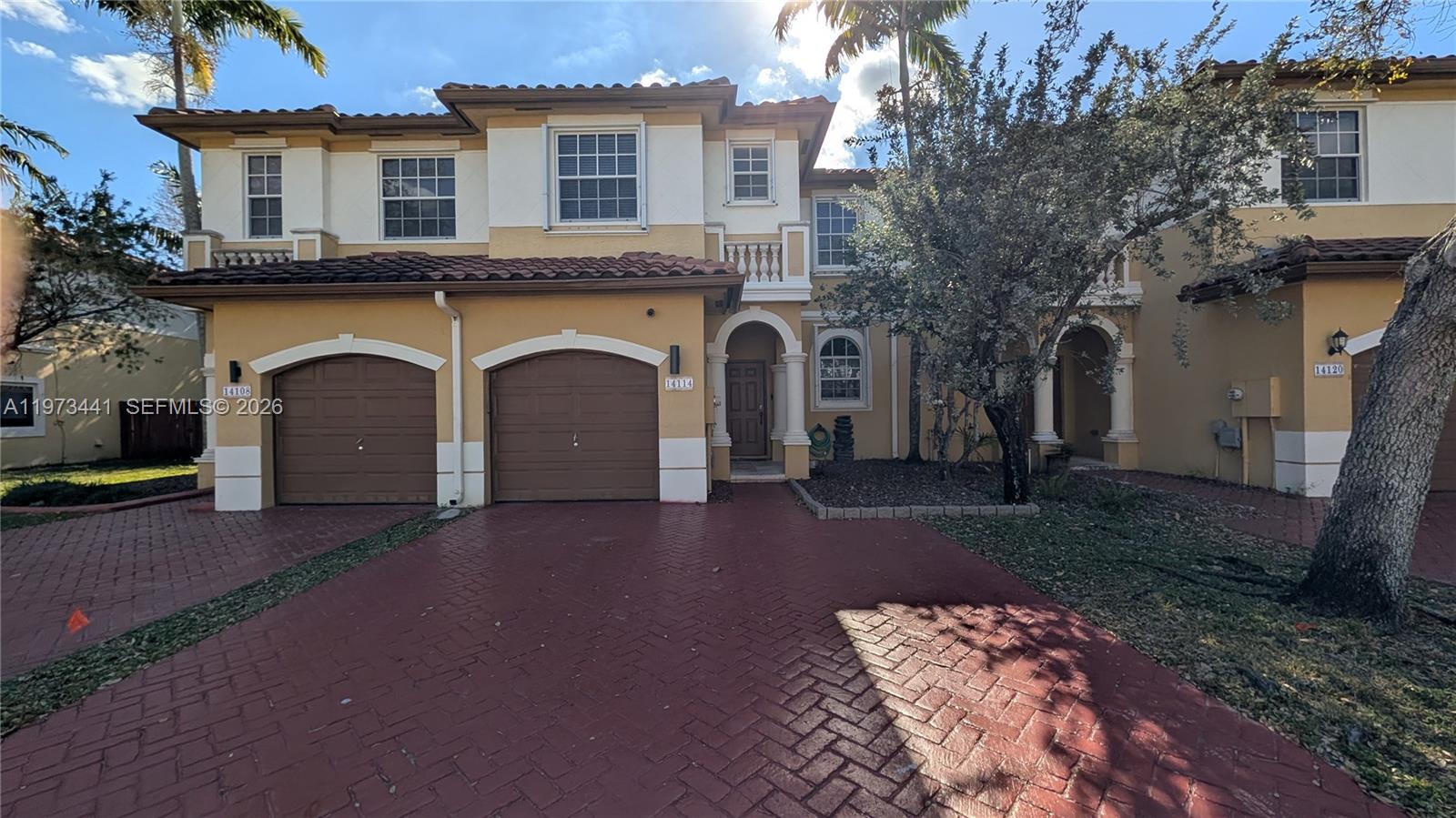 Beautifully remodeled Mediterranean-style 3-bedroom 2-bath Townhome with a one-car garage in the gated community of Vizcaya in Miramar. This home features a modern kitchen with top-of-the-line appliances, laminate floors, and built-in modern upgrades, and a screened-in patio with an open area for entertaining. The community of Vizcaya is a 24-hour guard-gated community offering a fitness center, clubhouse, and resort-style amenities, close to shopping, dining, and major highways.